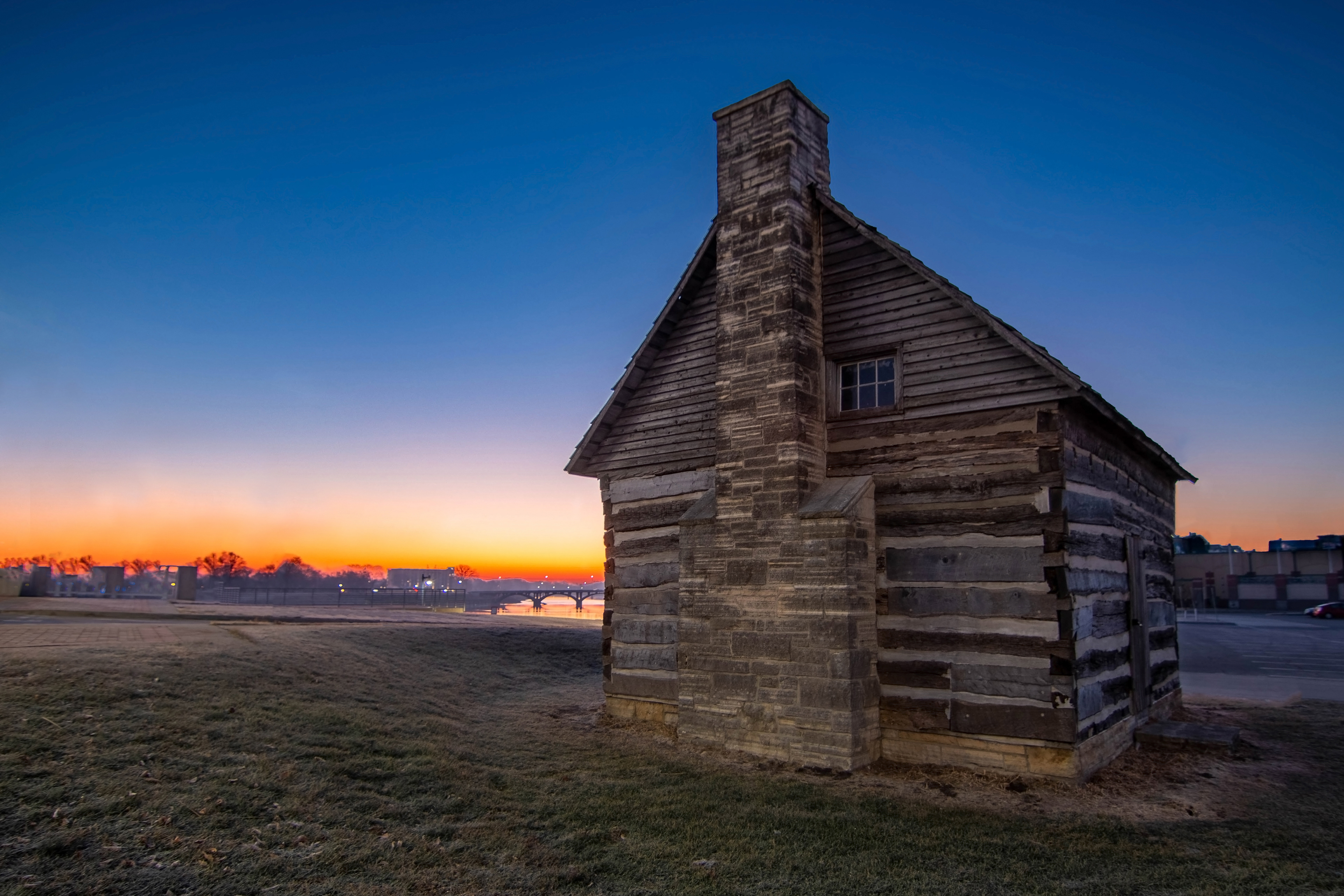 Fort Des Moines at Sunrise