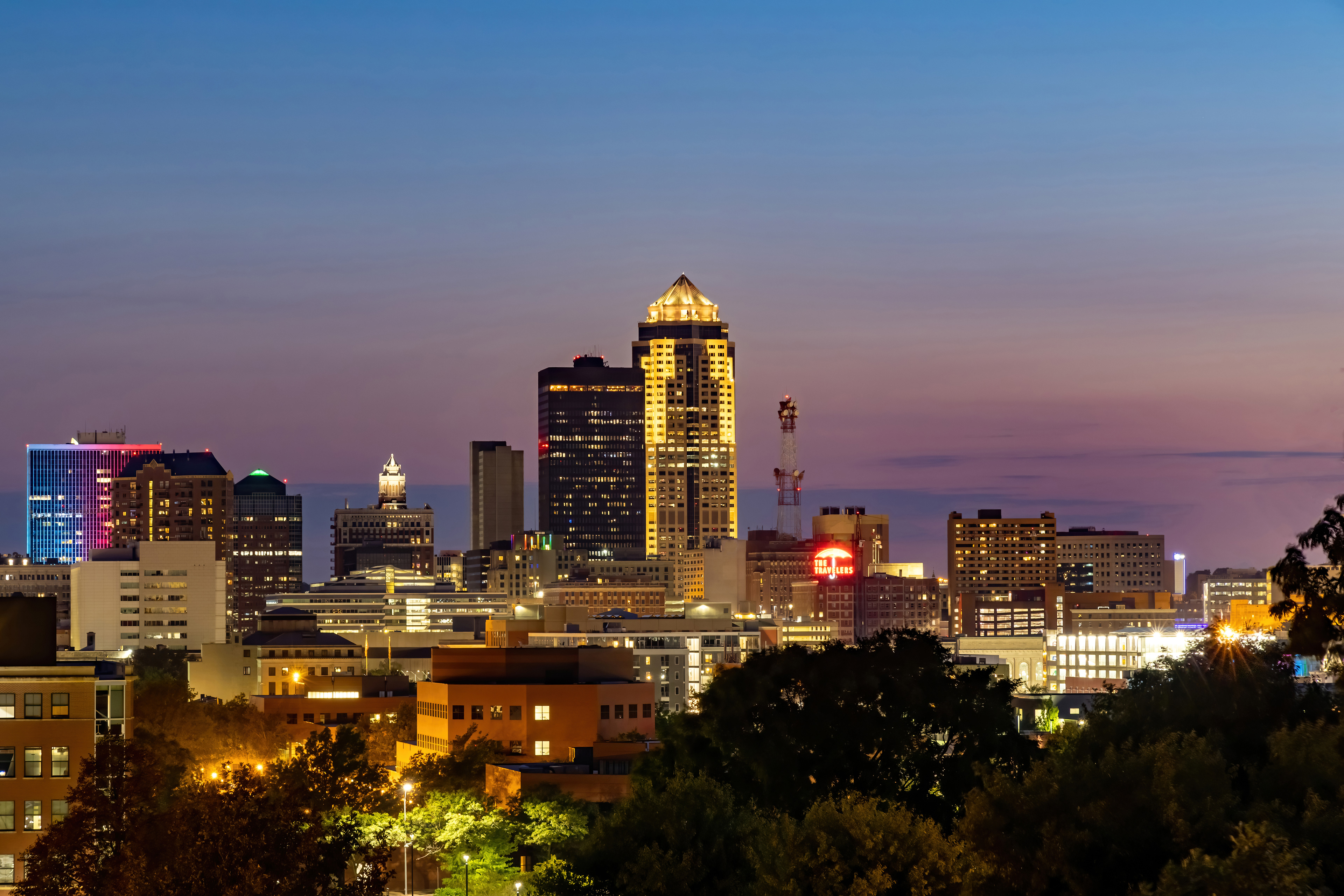 View of the Skyline from Capitol Hill