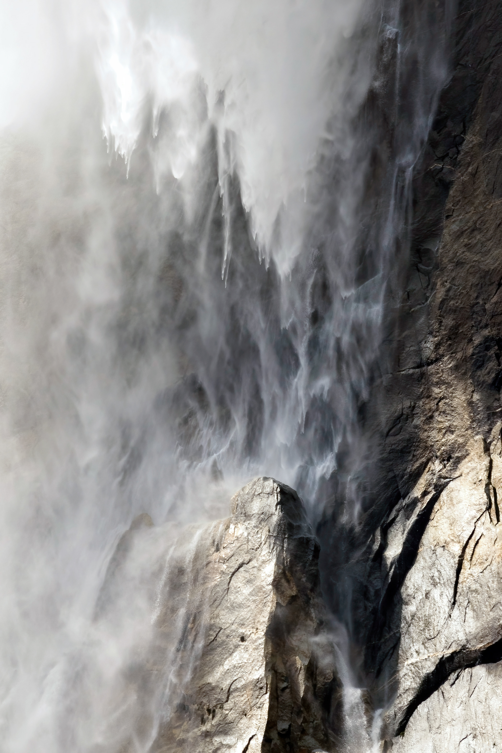 Yosemite Falls Close-Up