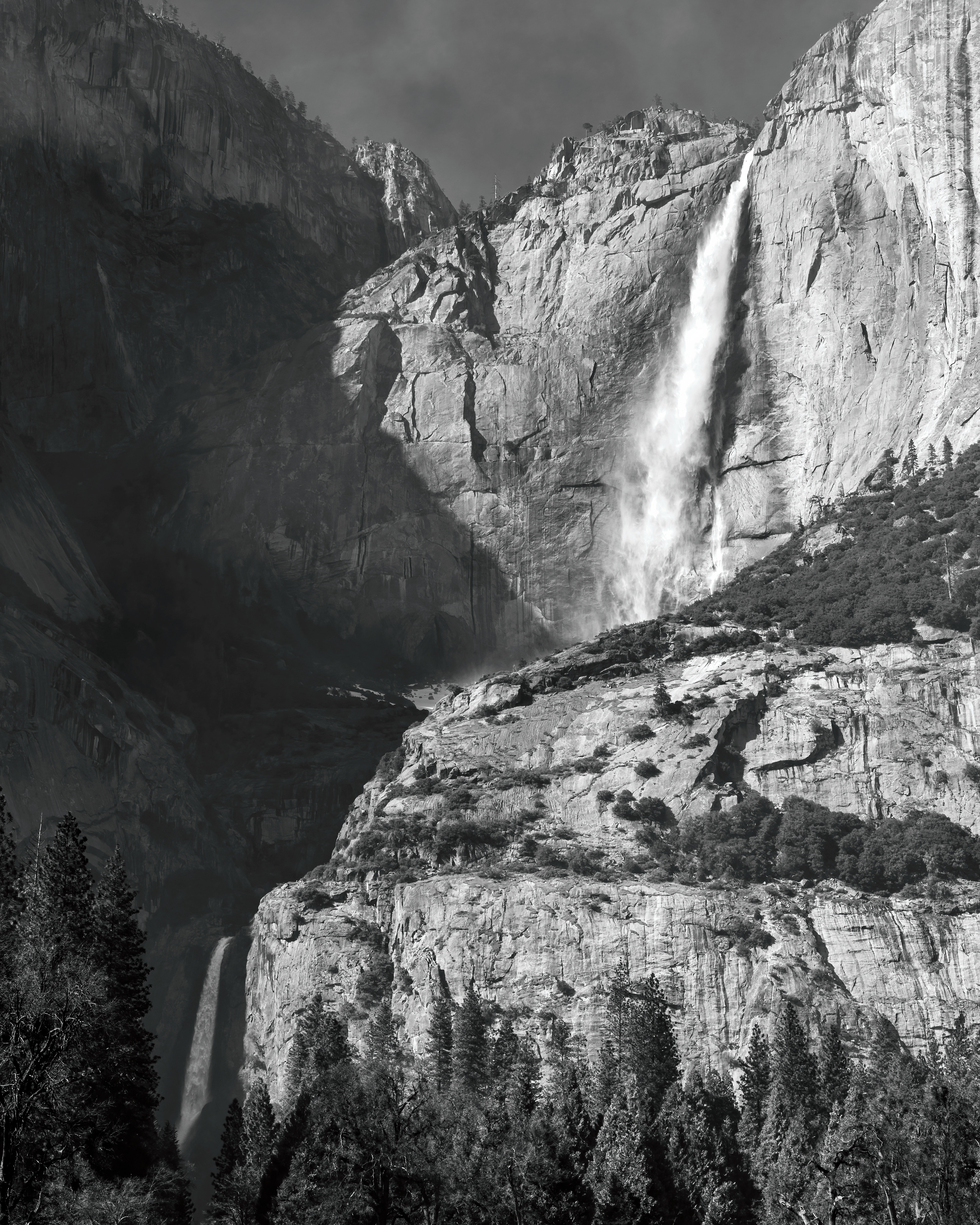 Upper and Lower Yosemite Falls
