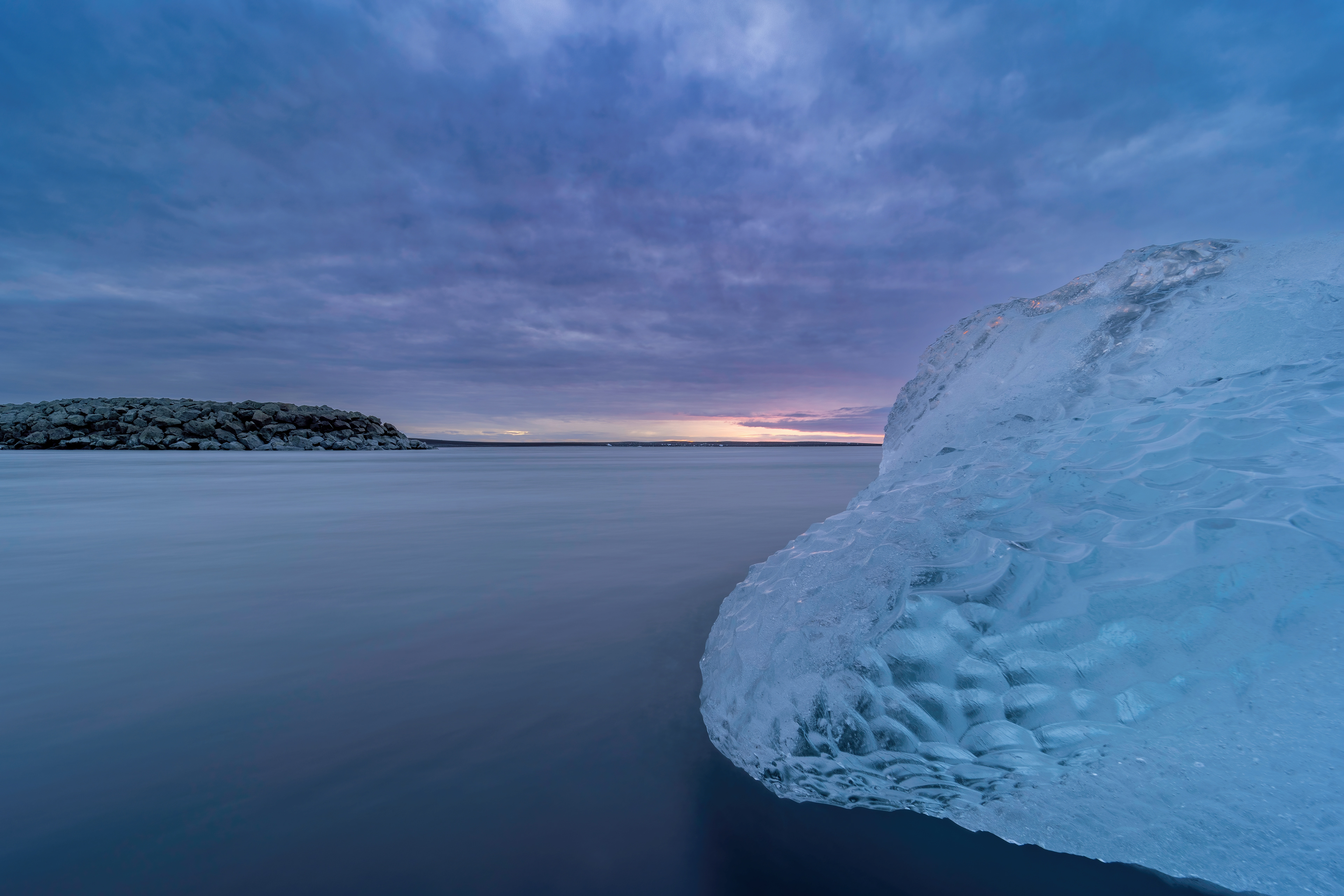 Iceberg on Diamond Beach
