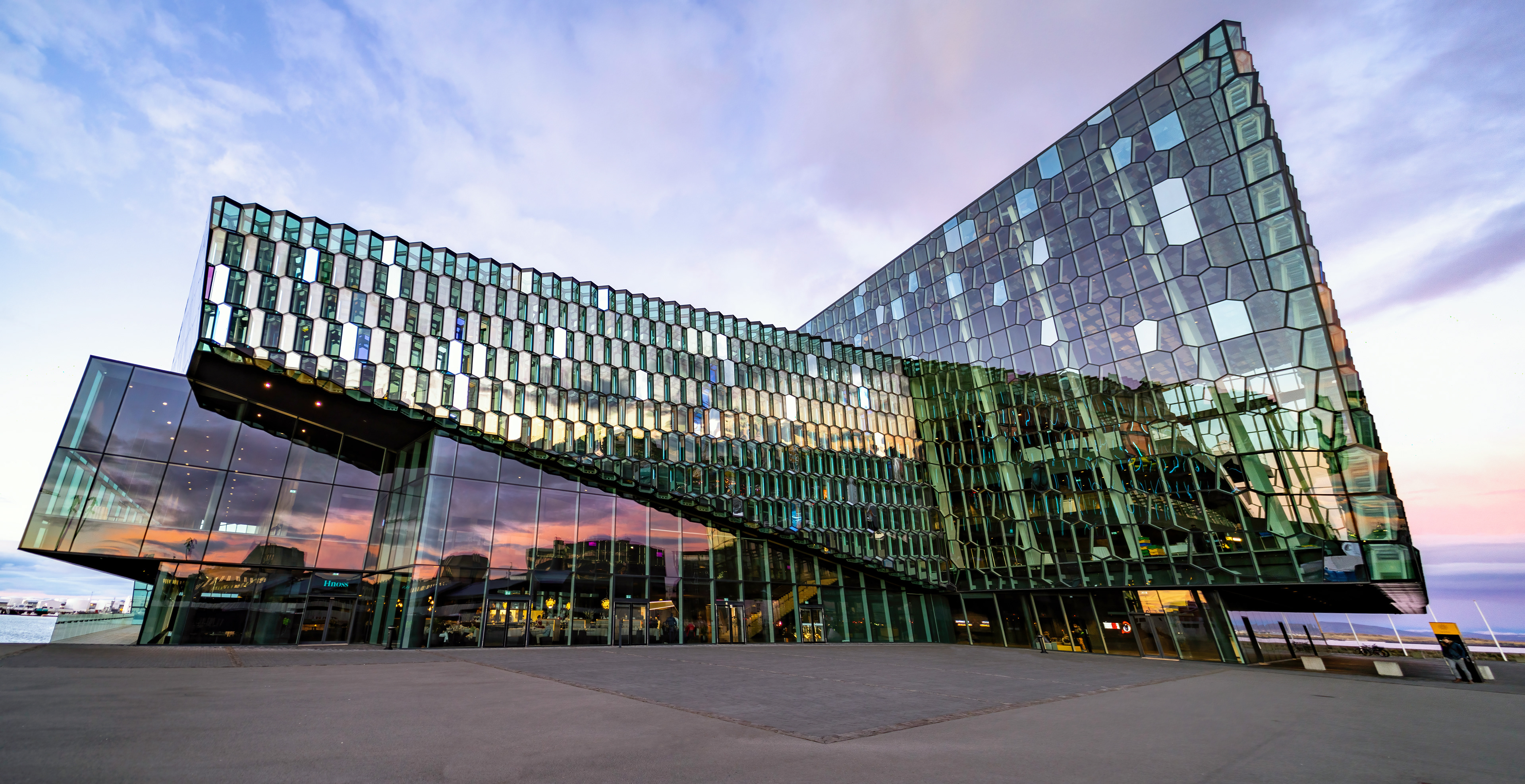 Harpa Concert Hall in Reykjavik