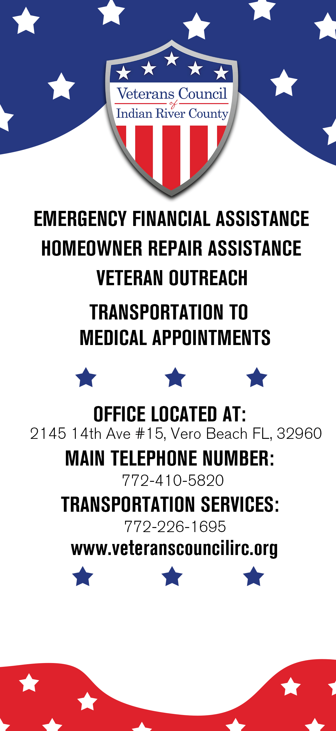 Veterans Council Booklet Back