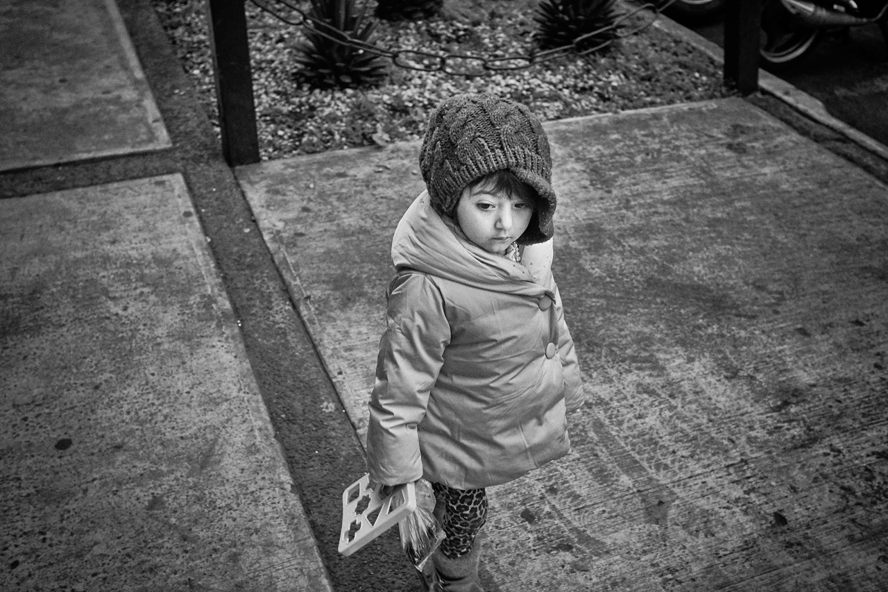 Petite dame, Mexico DF, Mexique, 2014