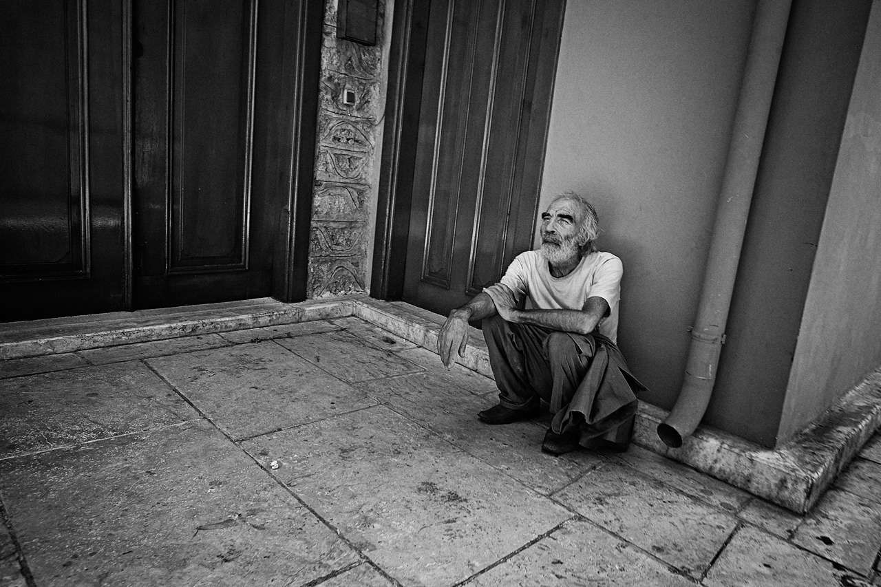 Homme épuisé, Antalya, Turquie, 2014