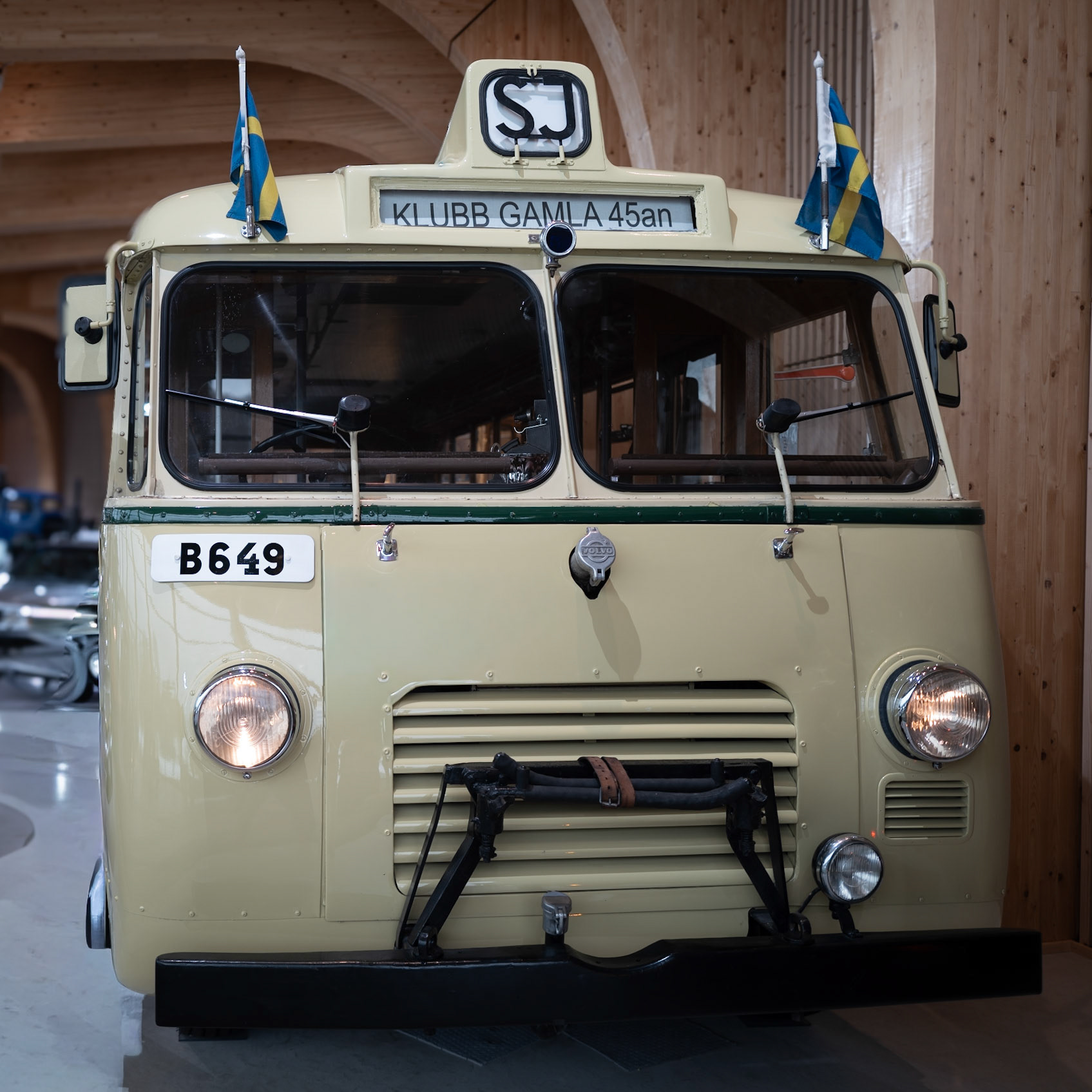 SJ Bus B 649 - chassis Volvo B513