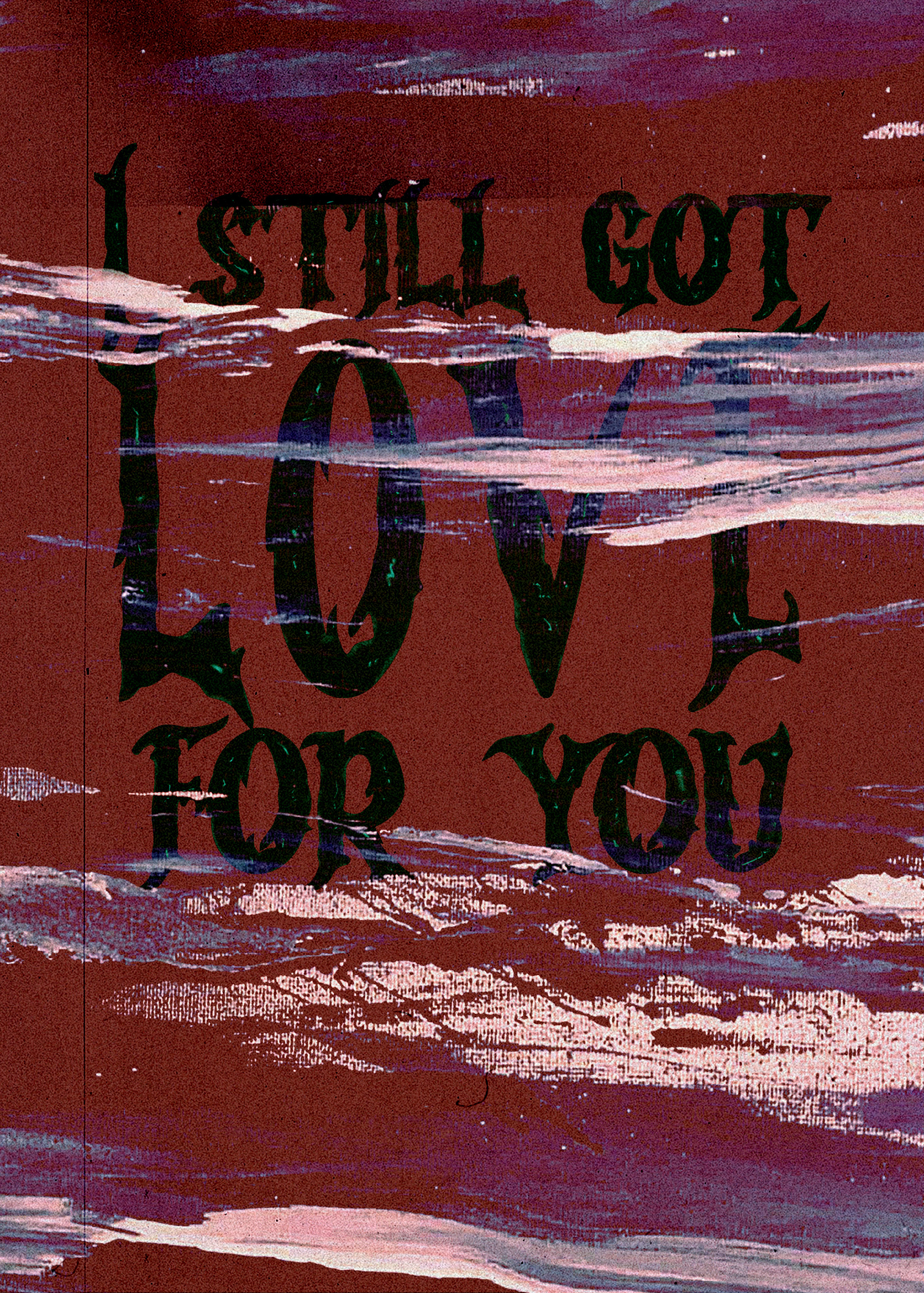 Poster inspired by "Seven" by Taylor Swift