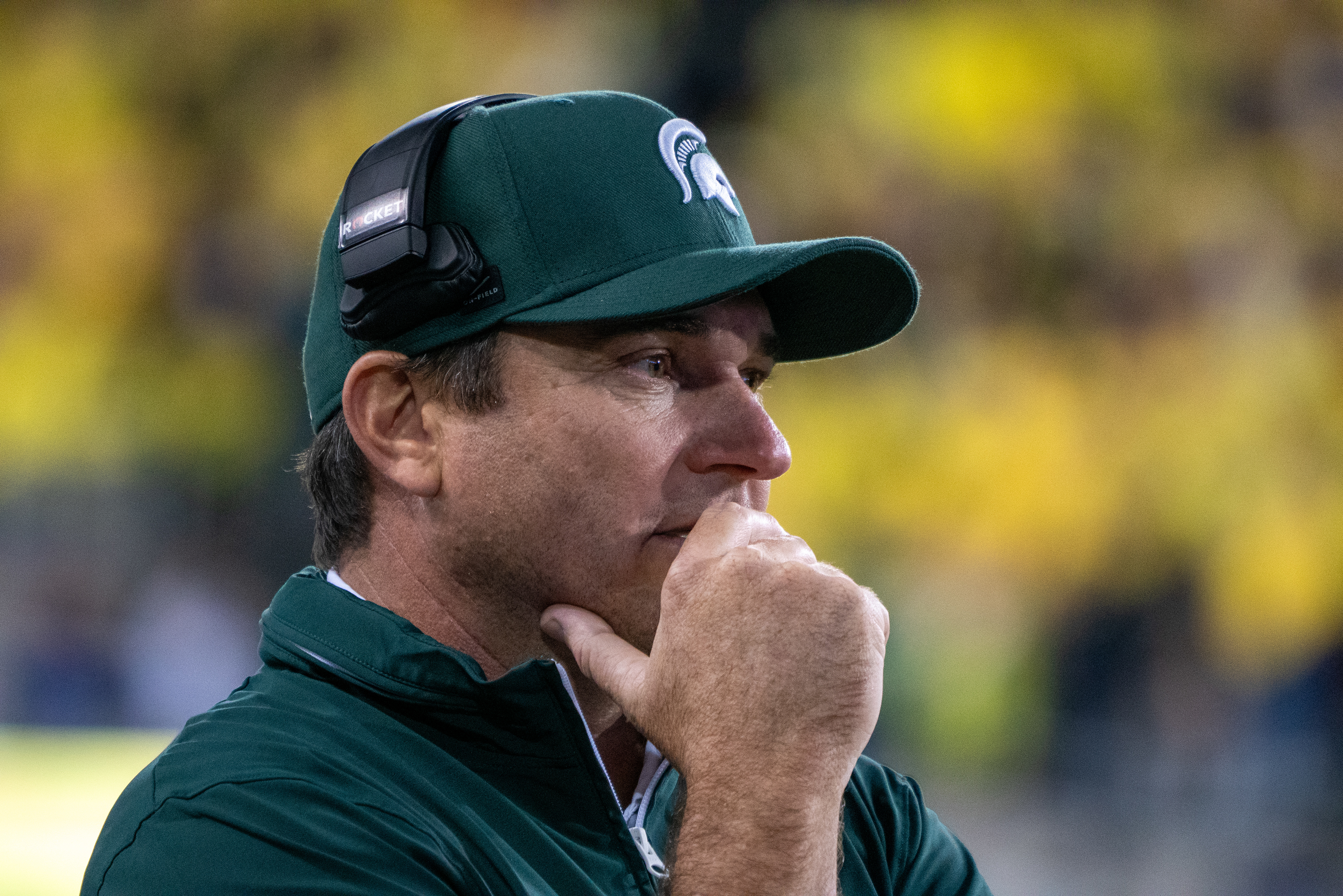 Coach Jonathan Smith of MSU (Hour Detroit)