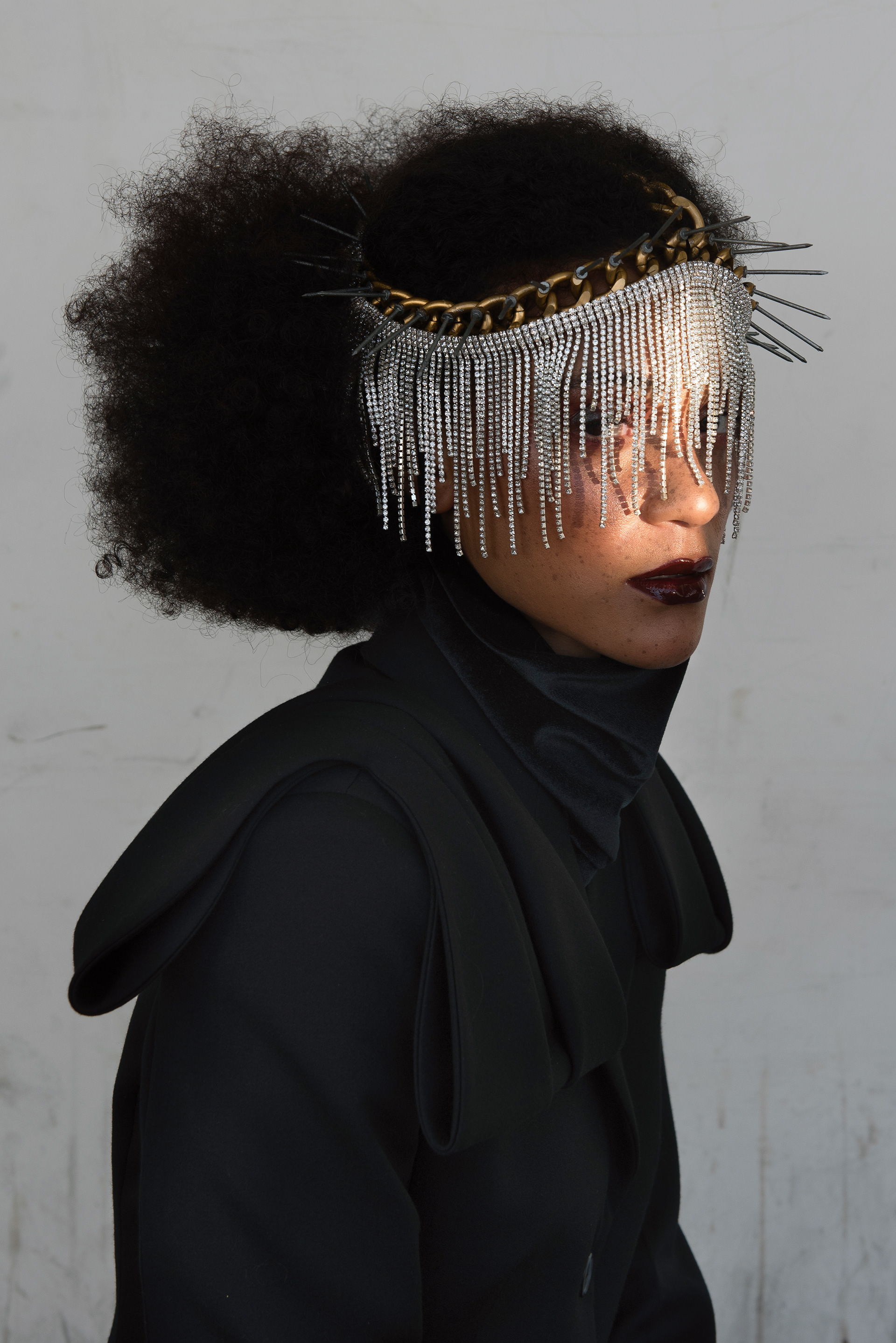 Off The Rails Magazine Print Issue 18. Creative Director & Photographer: Tanner K Williams. Model: Lauren Johnson. Stylist: José Dao. Makeup Artist: Andrea Martin. Hairstylist: Lana Hunter. Coordinator: Adam Lee. Stylist Assistant: Mayra Estrada.