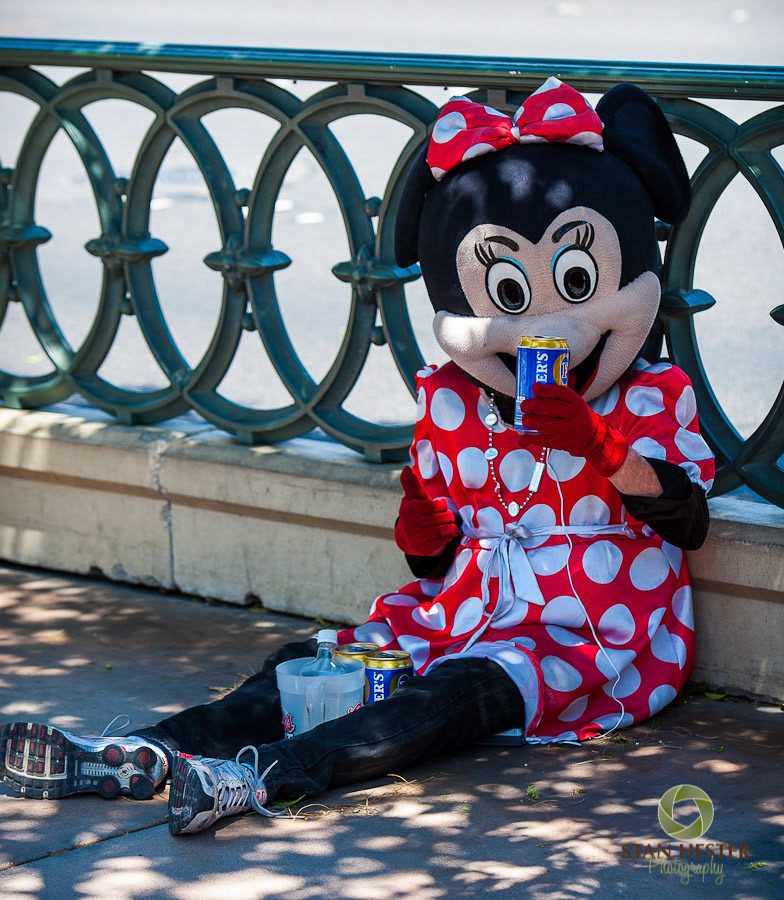 Minnie down and out in Vegas
