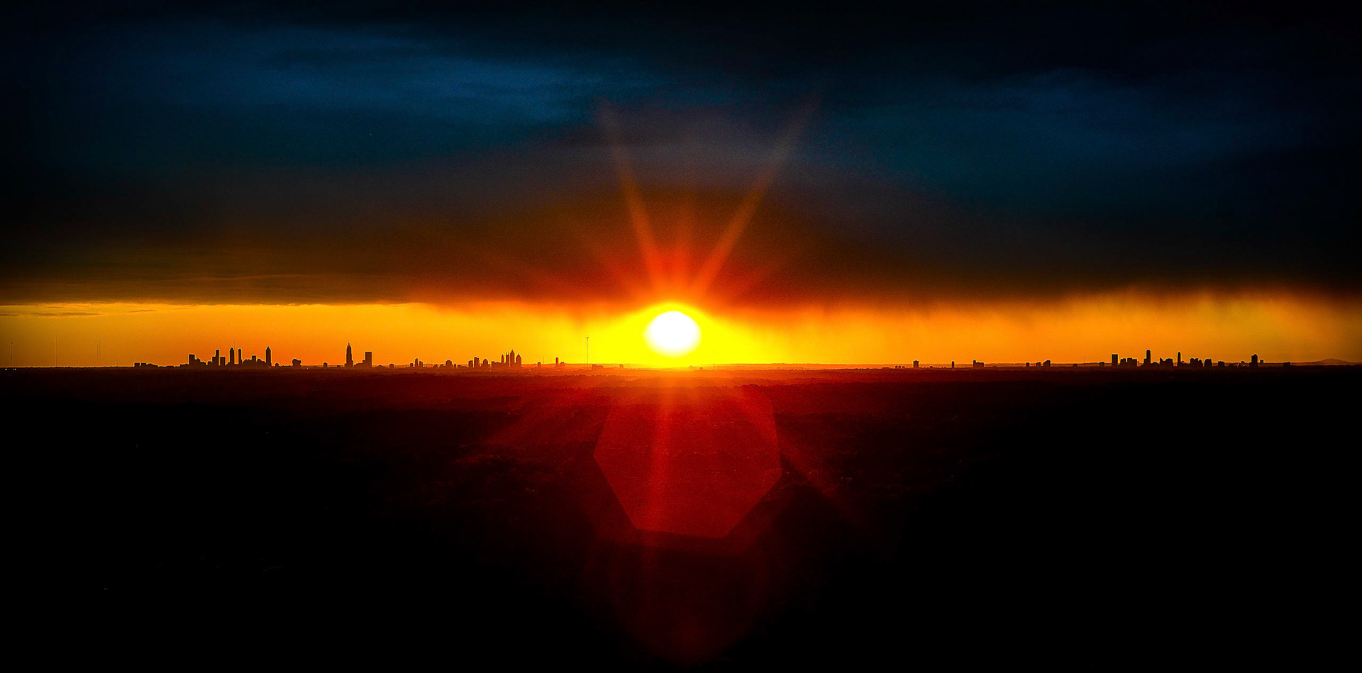 City of Atlanta from Stone Mt