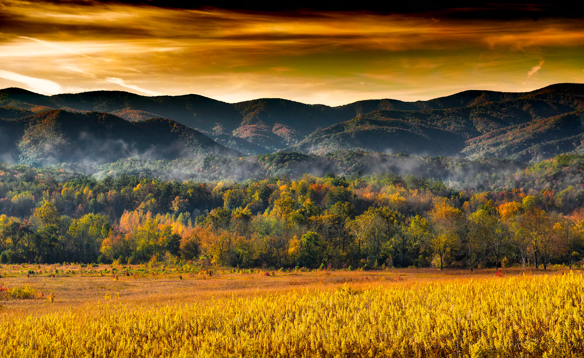 Cades Cove - from a landscape photography class I helped teach