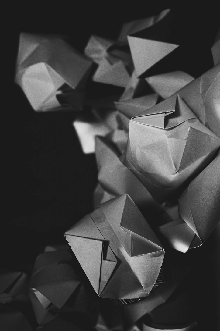 The mash of oragamia dn photography can be stunning