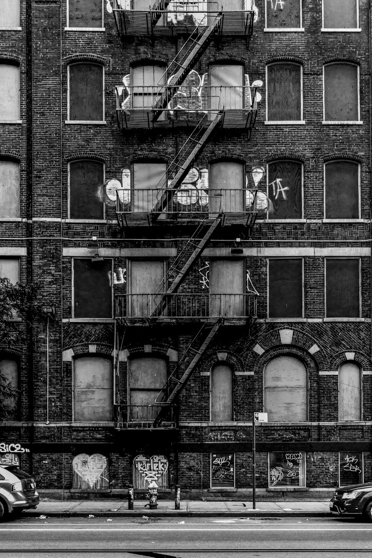 Colors to shades of gray.