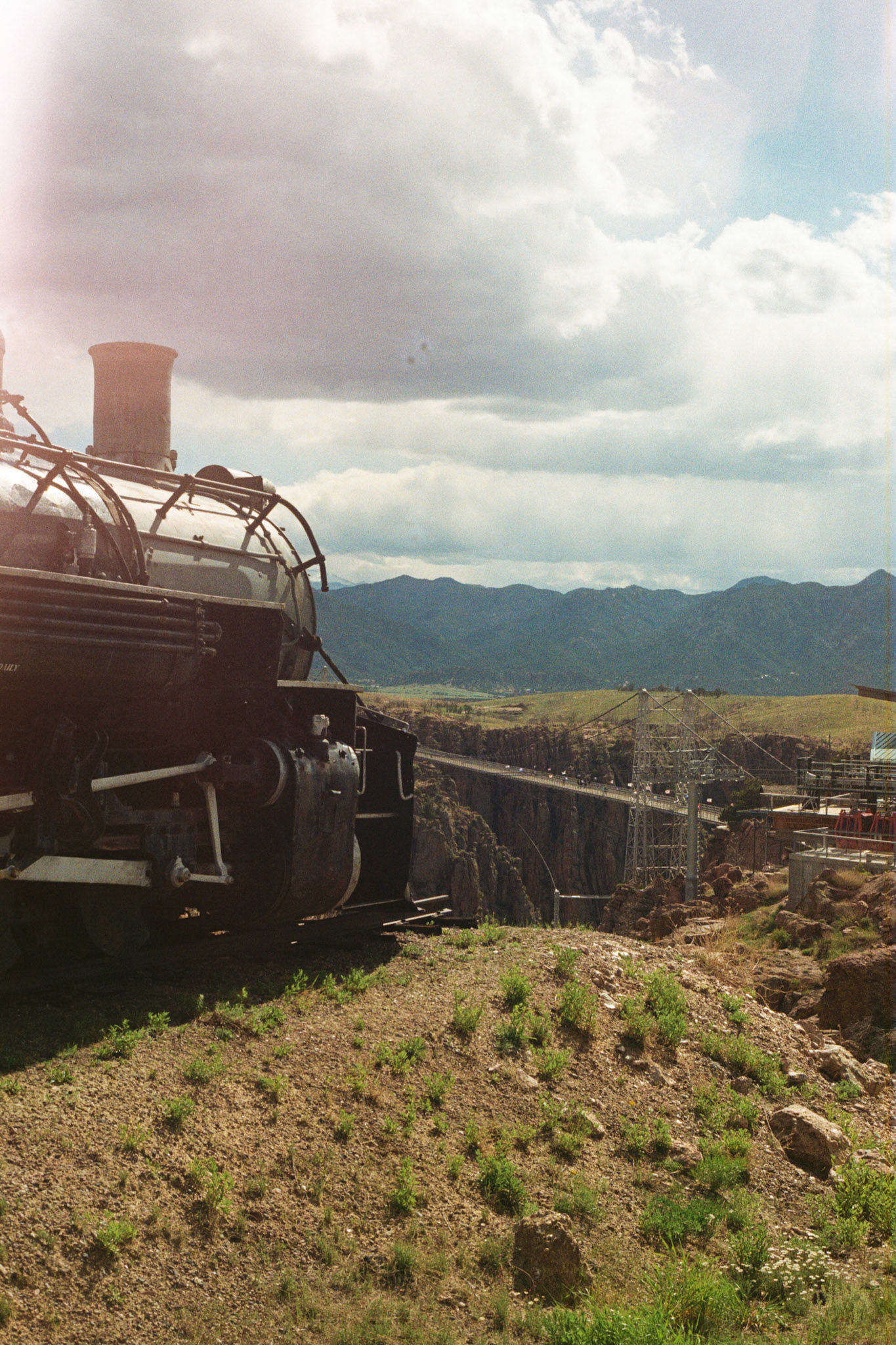 Royal Gorge Brdige in Canon City, CO captured on film.