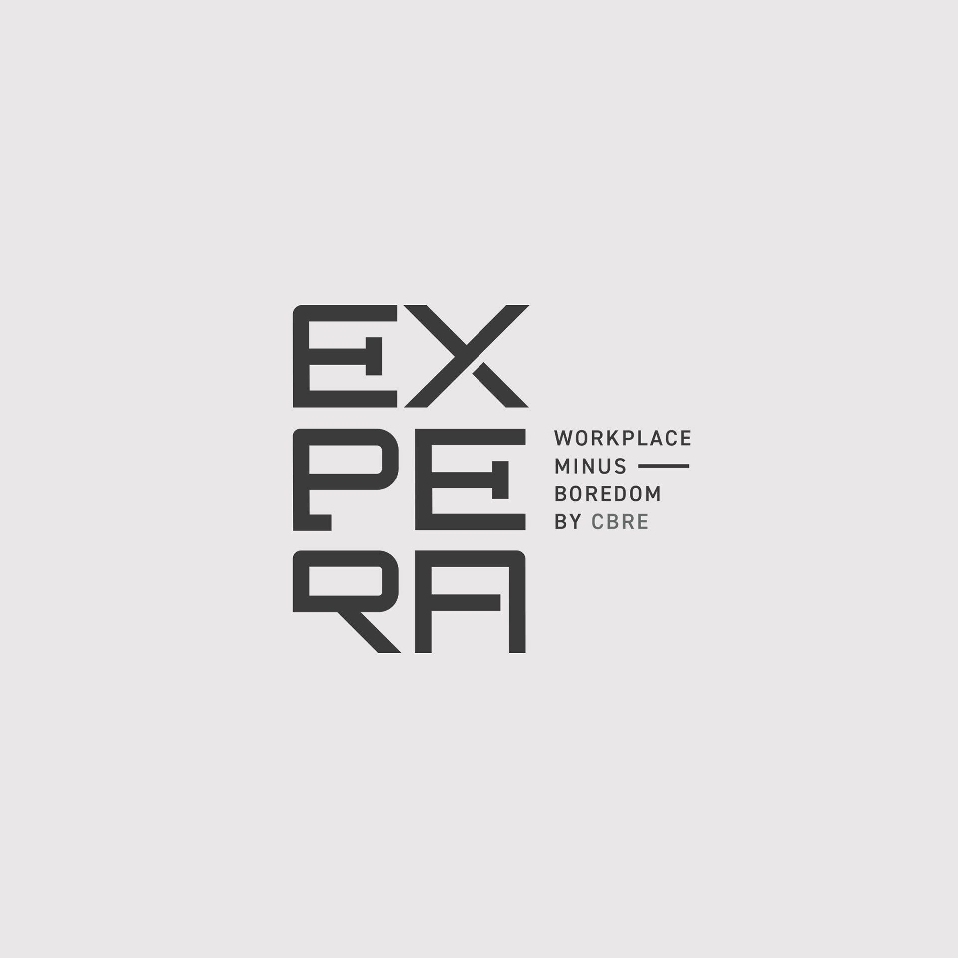 CBRE EXPERA, logotyp (c) Peter Štilicha