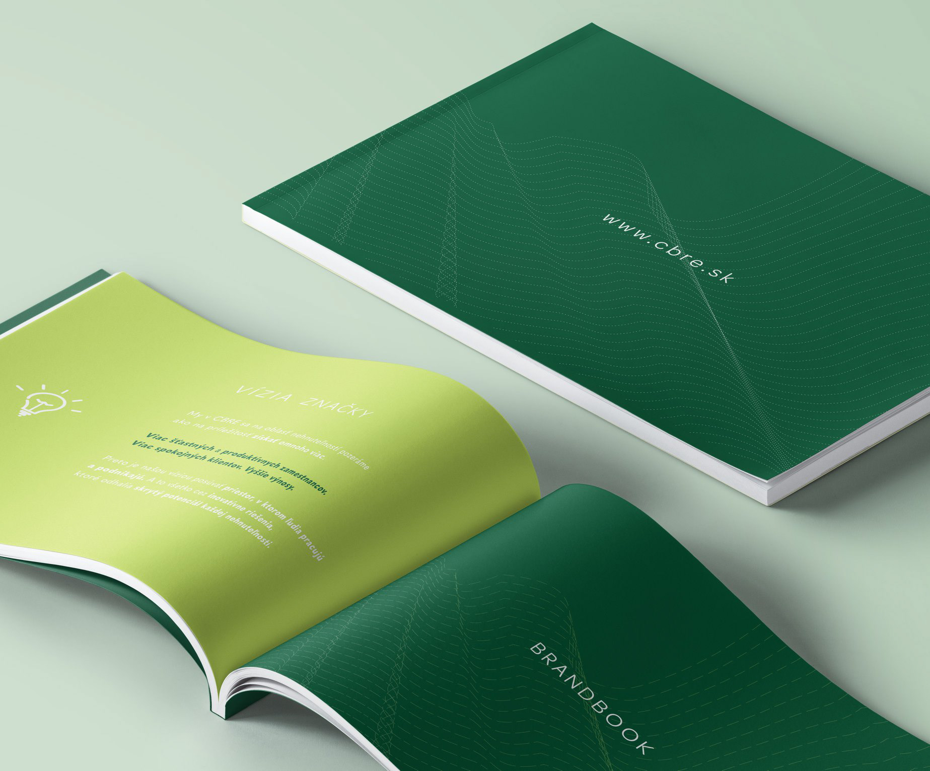 CBRE, brandbook (c) Peter Štilicha 2019