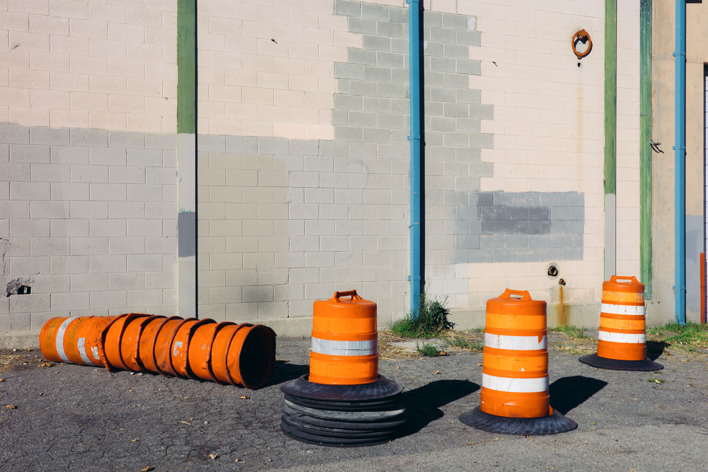 Ballpark warehouse - 12" x 16"