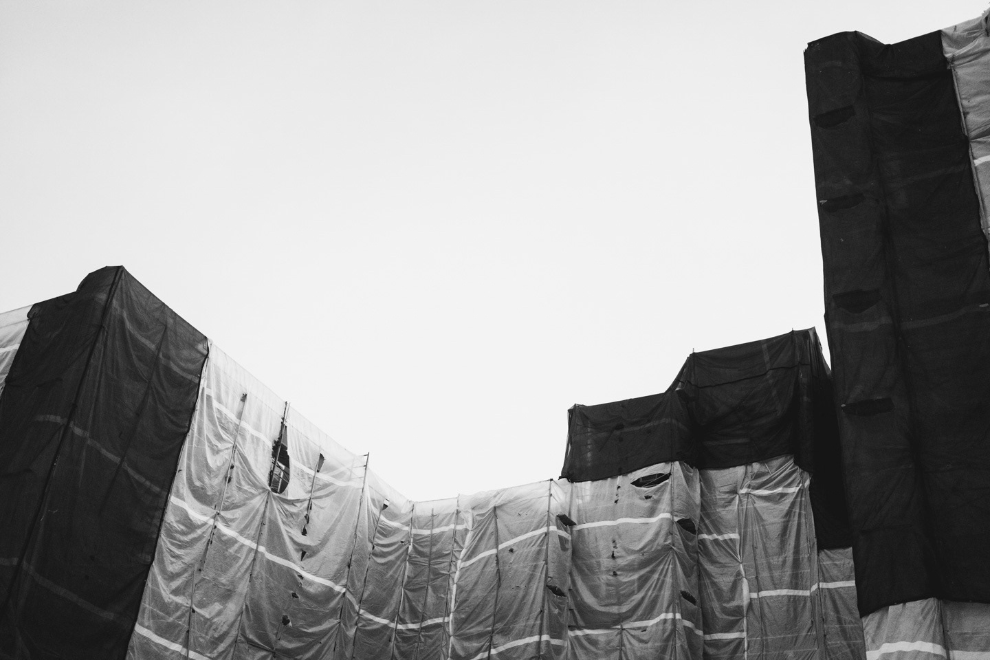 South Temple construction - 12" x 16"