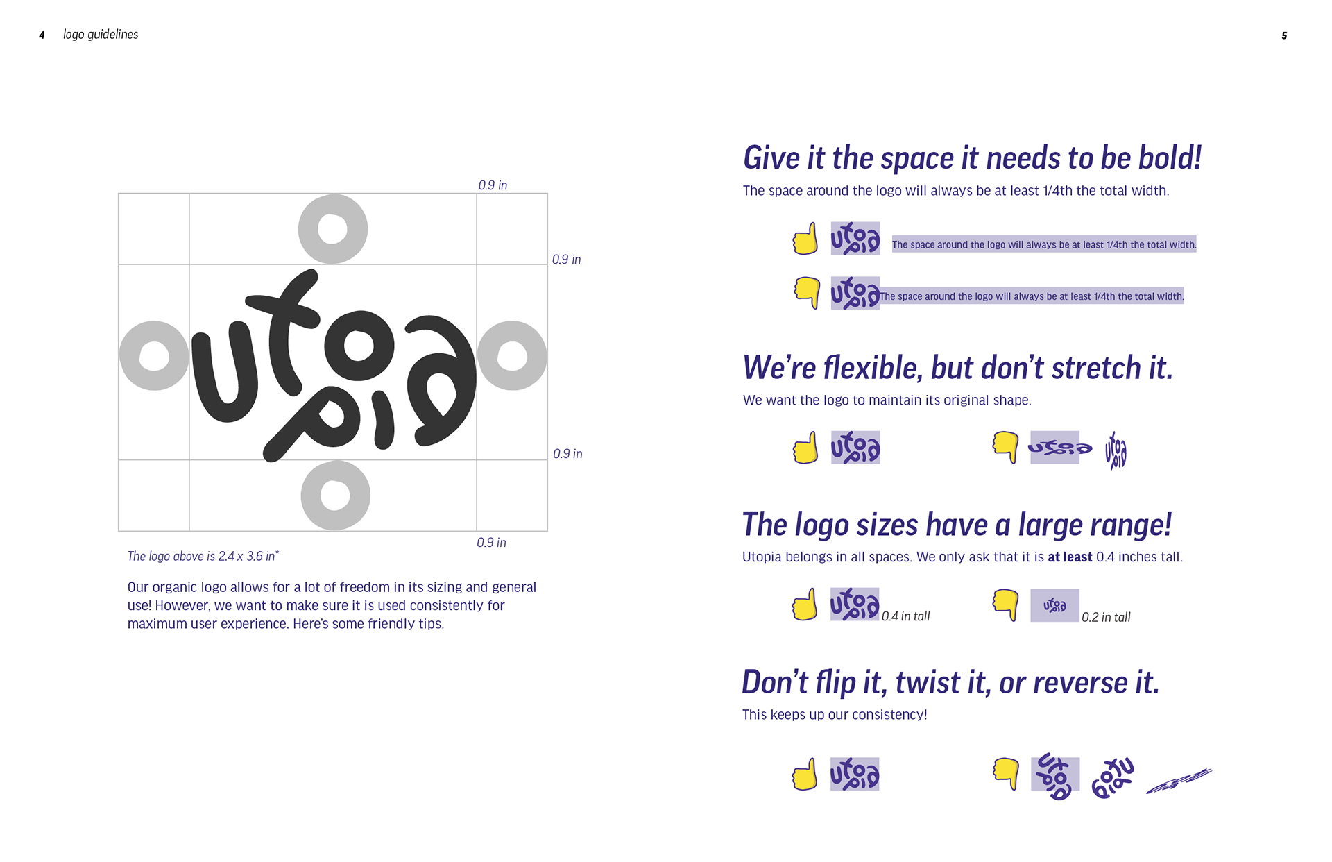 Logotype Do's and Don'ts