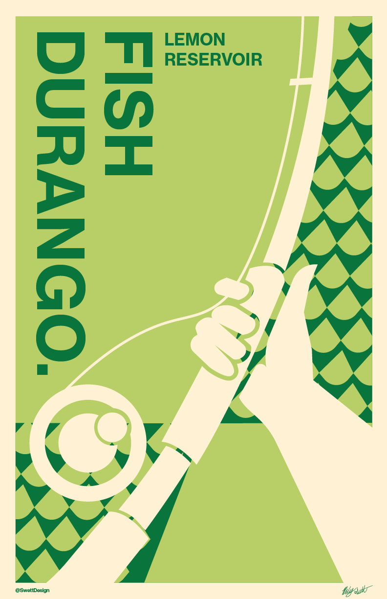 Fish Durango Poster