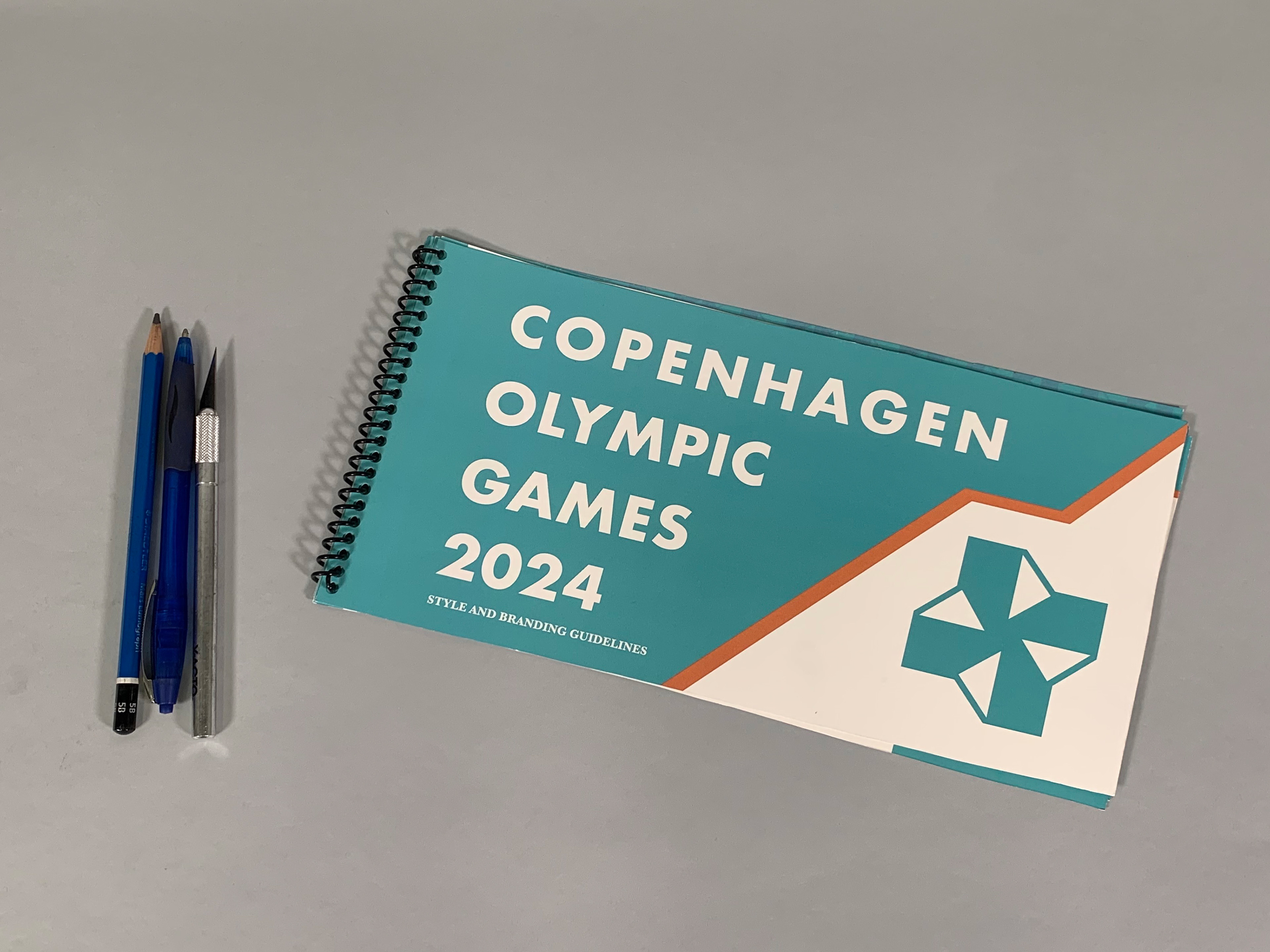 Copenhagen Olympics 2024 Branding Guidelines Front Cover