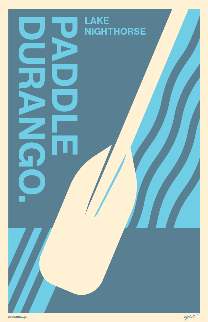 Paddle Durango Poster