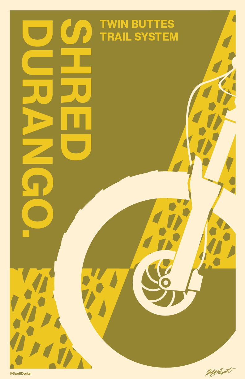 Shred Durango Durango Poster