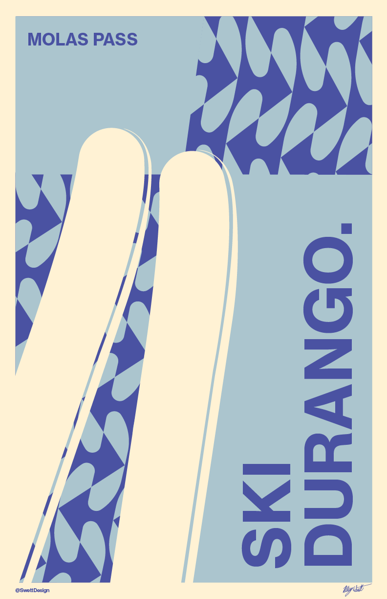 Ski Durango Poster