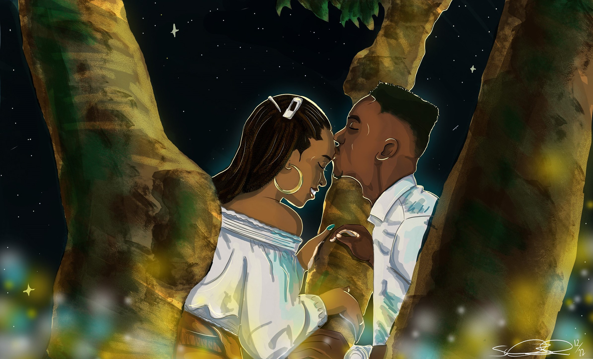 Couple's Anniversary Portrait