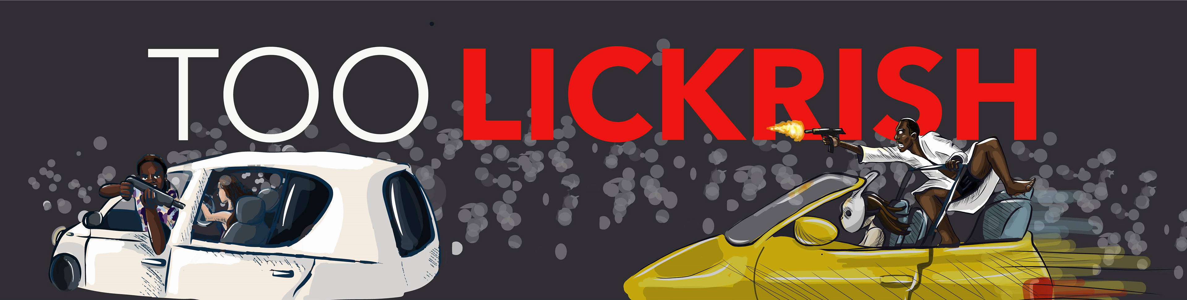 Illustrated Poster for Too Lickrish film, dir. Tolga Akcayli
