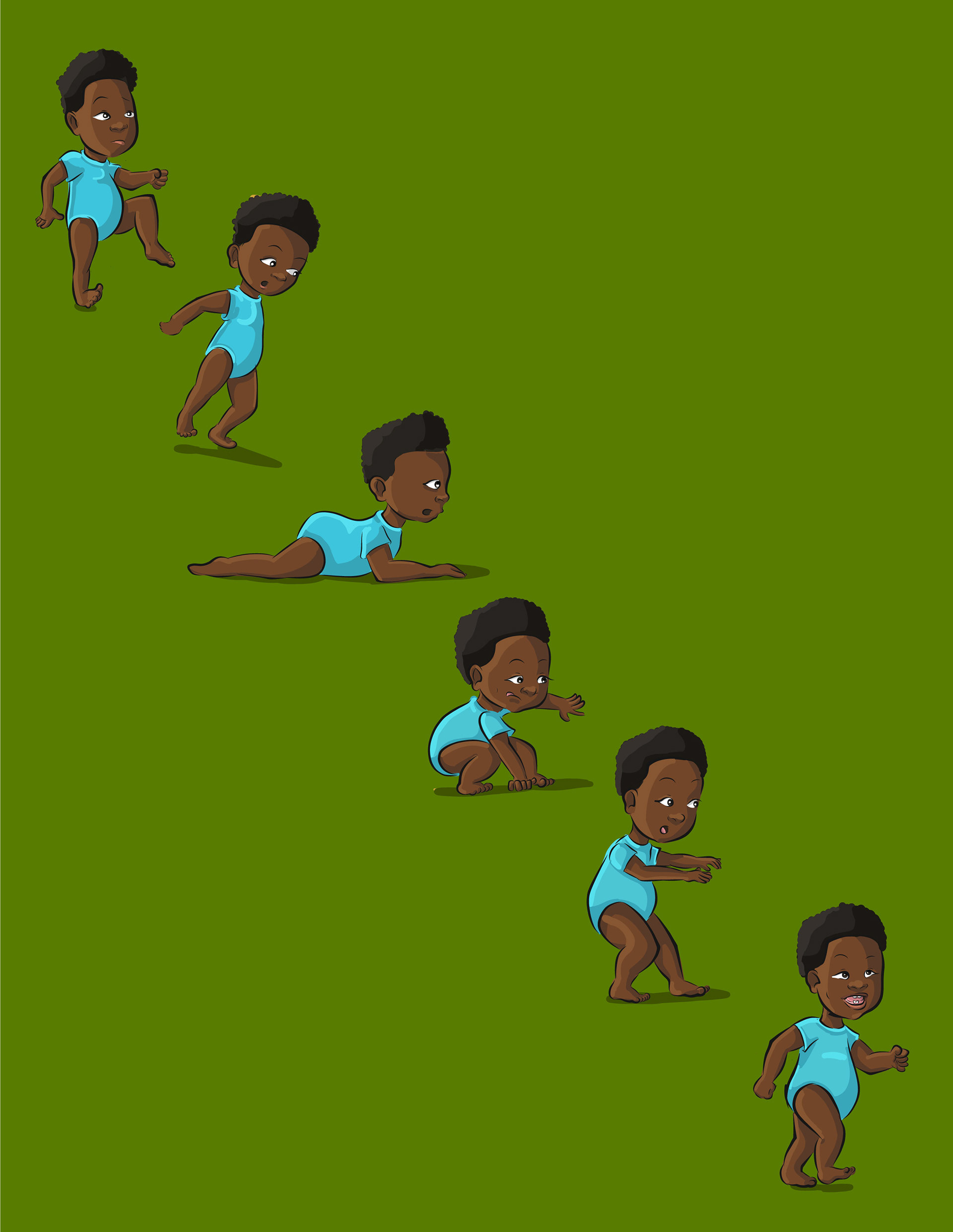 Master Marc Learns To Walk by Athalie Caine-Soleyn