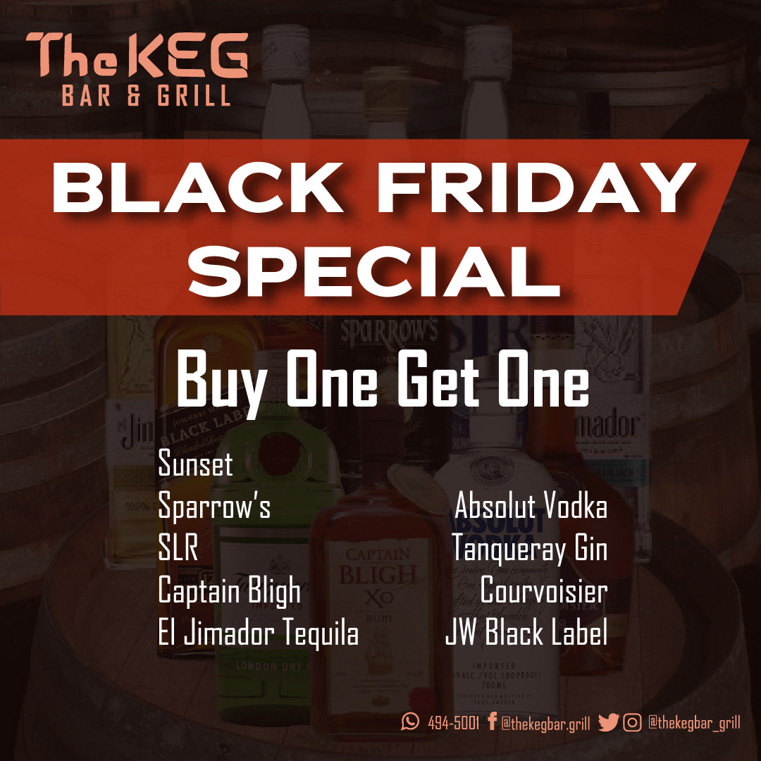 Socials Poster for Black Friday Special
