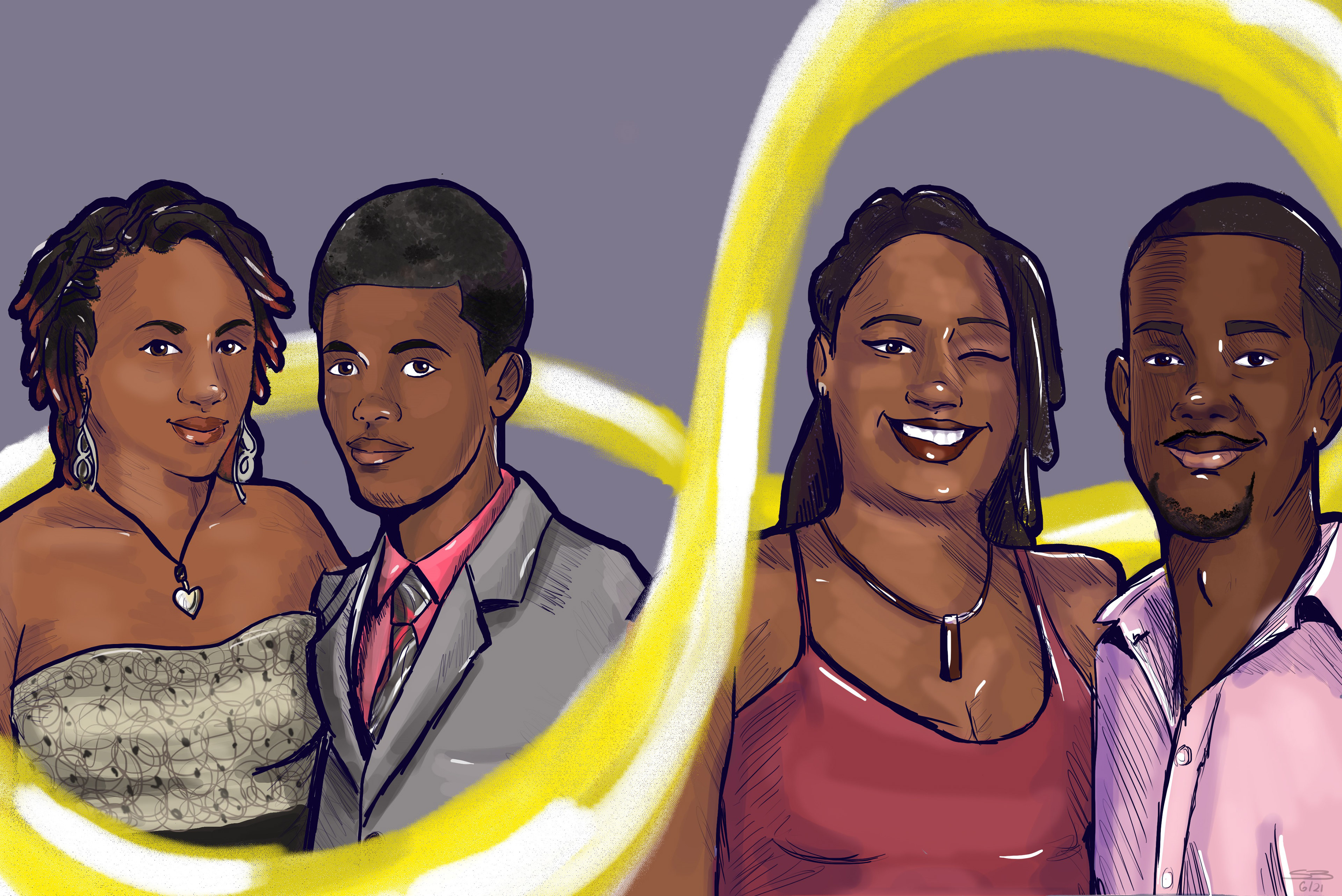 Couple's Anniversary Portrait