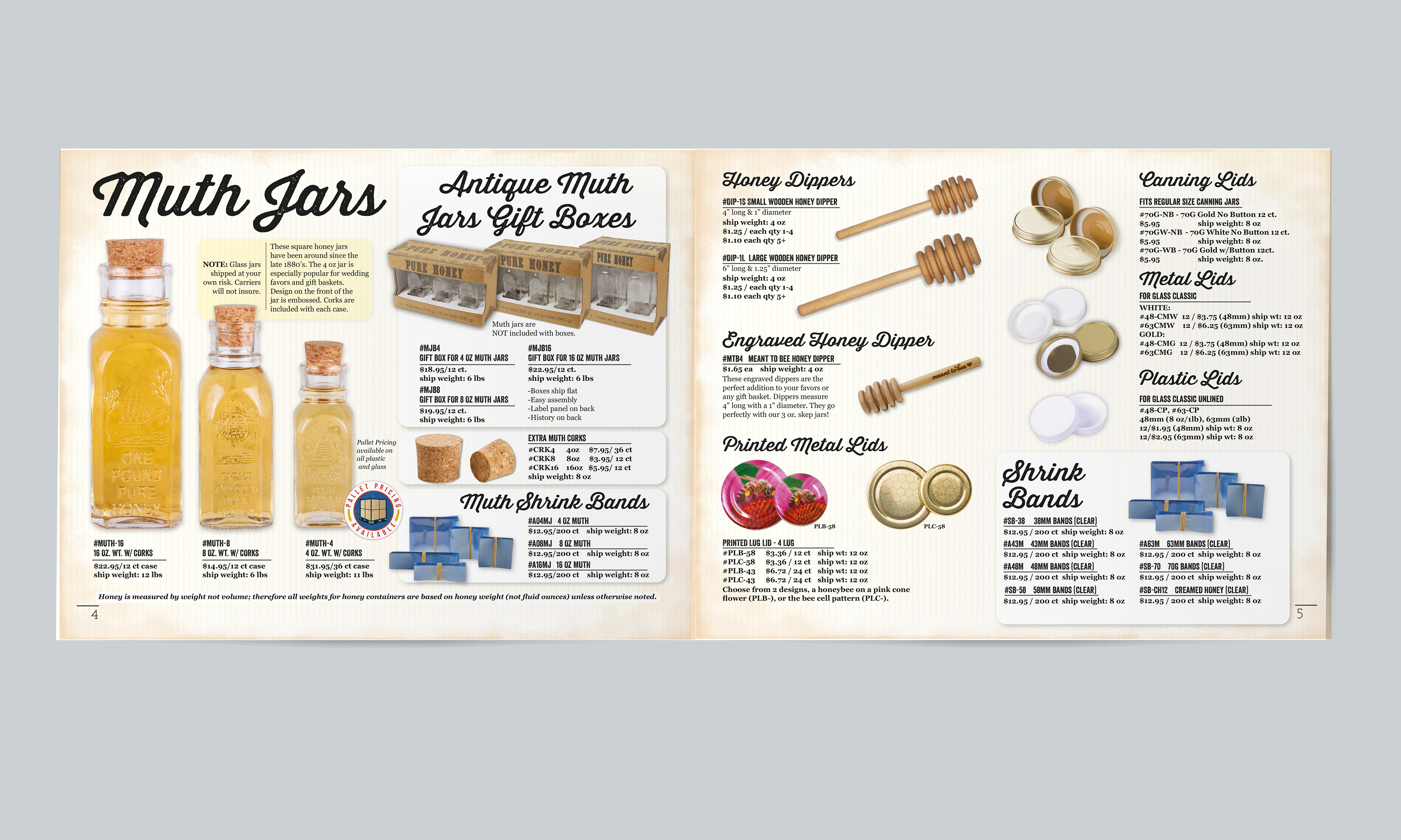 2025 Catalog Interior Spread | Blue Sky Bee Supply