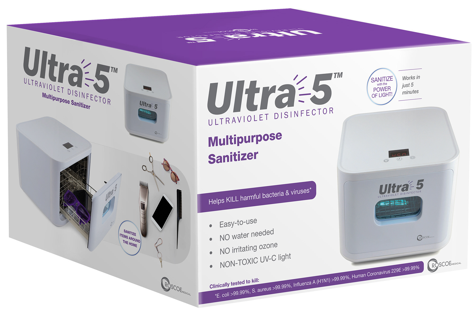 Ultra-5 Logo & Packaging | Compass Health Brands