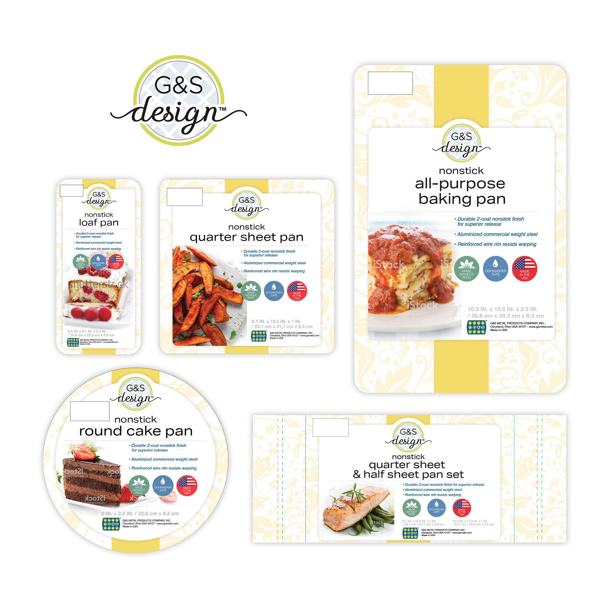 G&S Design Logo & Packaging (images FPO) | G&S Metals