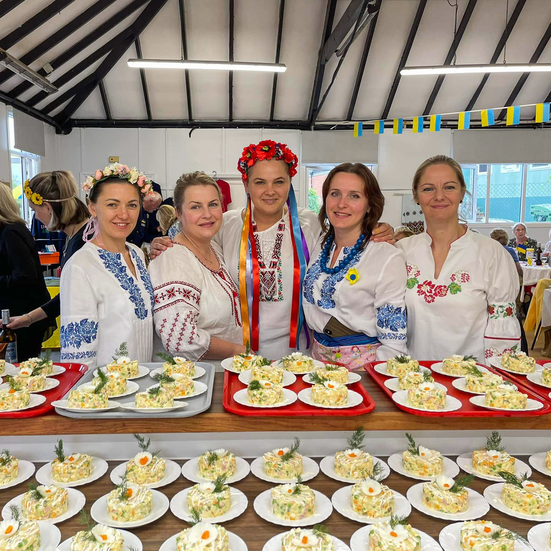 Joint meal event fundraiser with BAMK colleagues enerating £2000