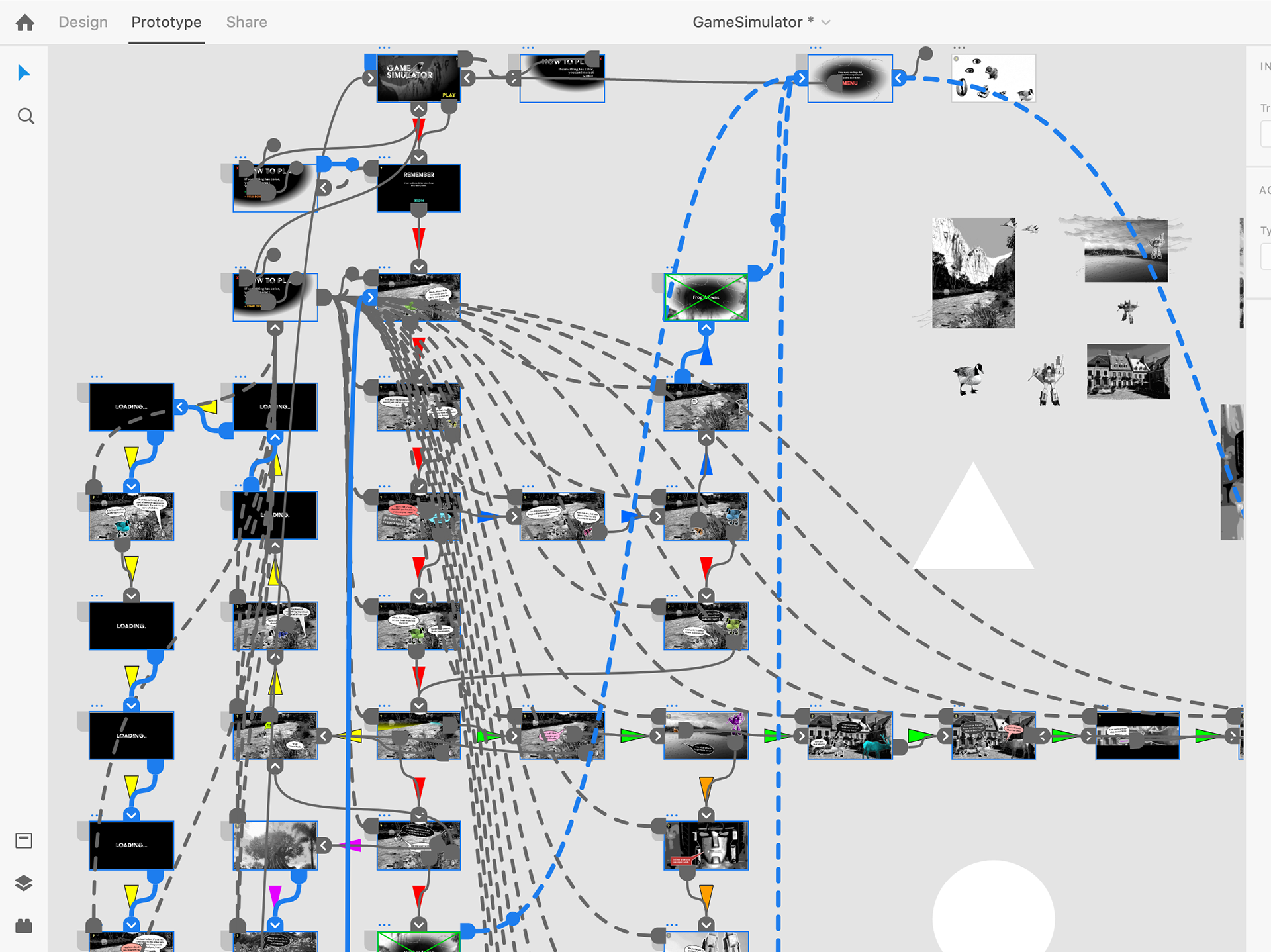 Connecting branching story paths