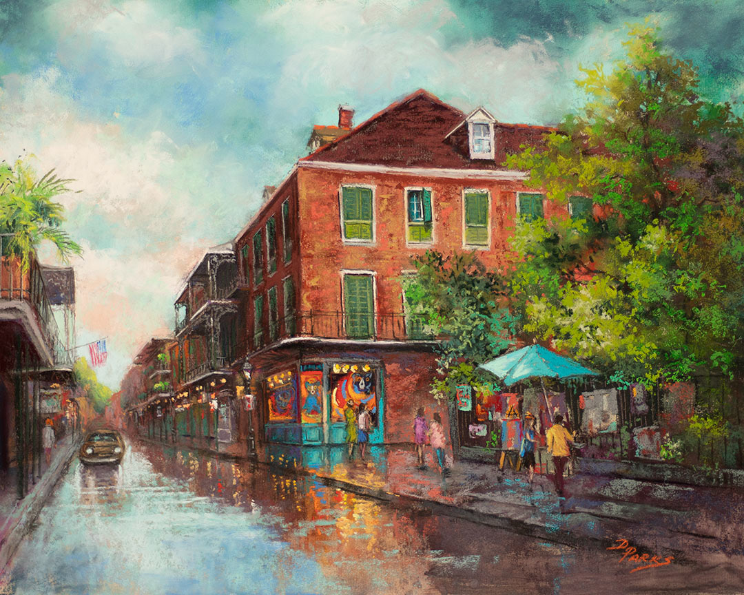The Blue Umbrella