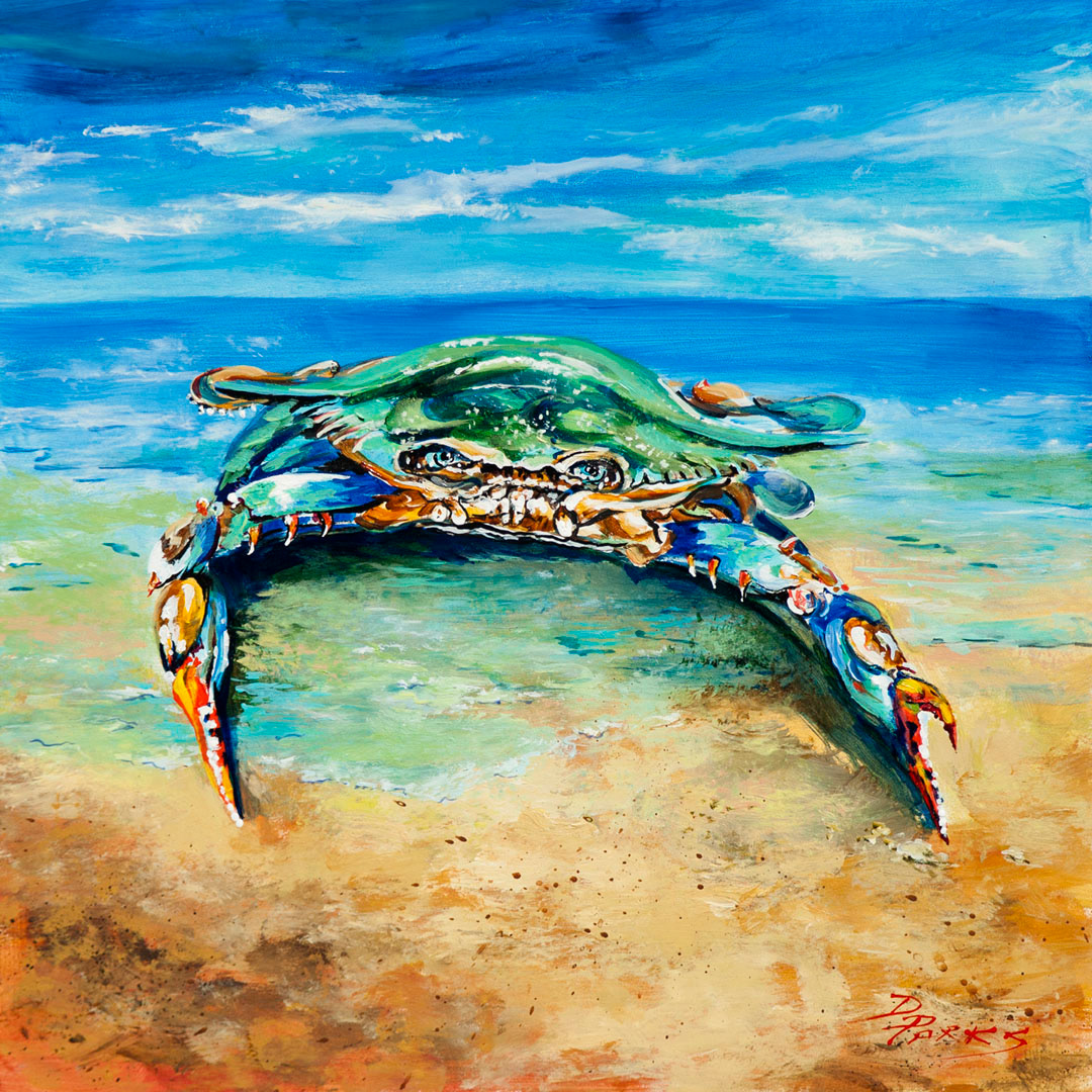 Crabby on the Beach