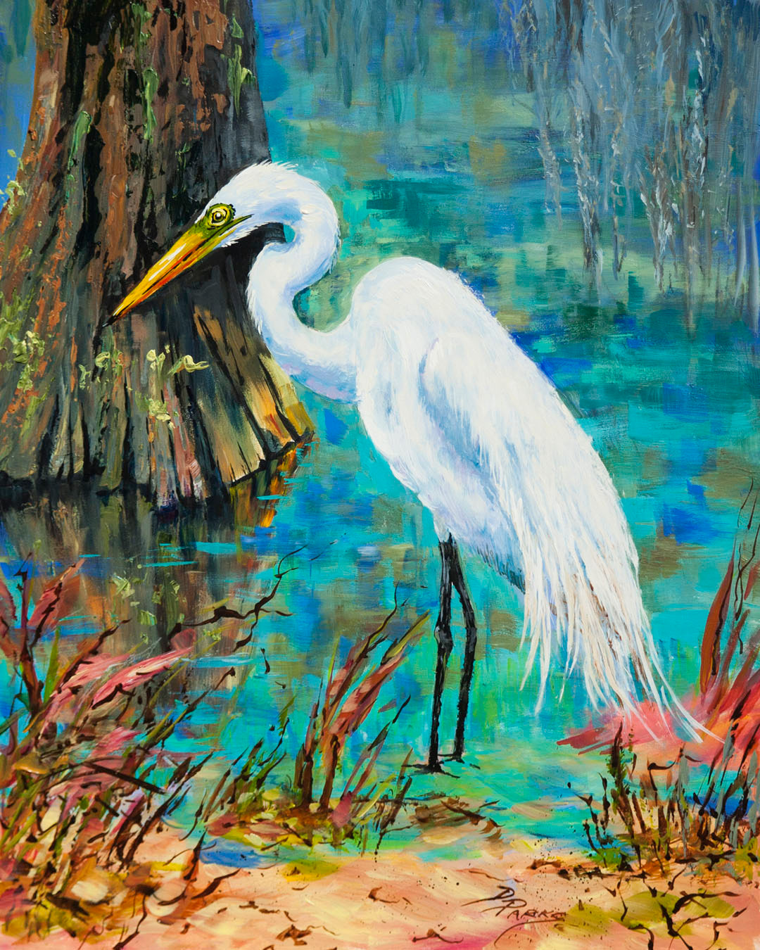Louisiana Male Egret