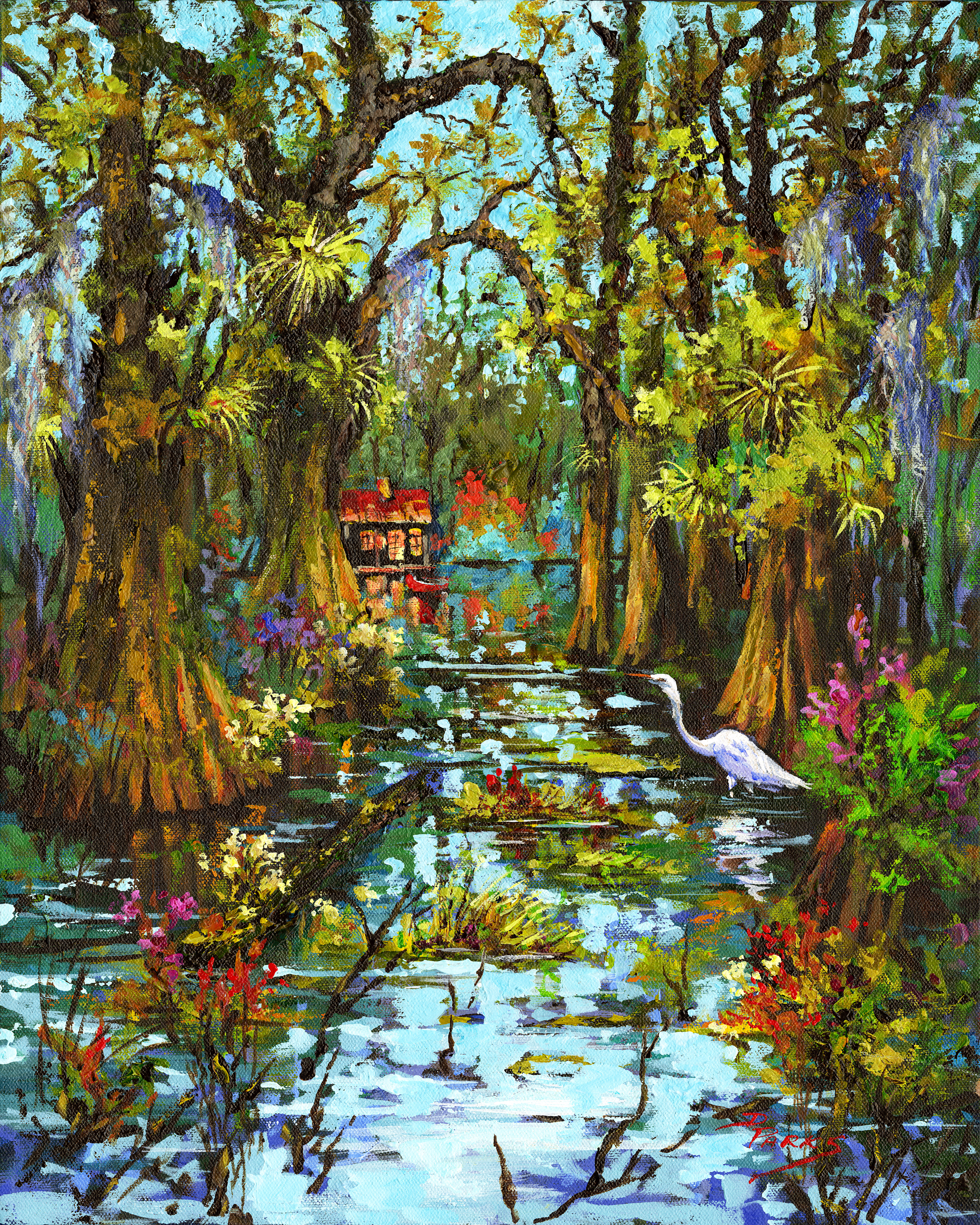 Morning in the Swamp