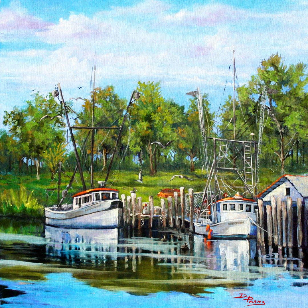 Shrimpin' Boats