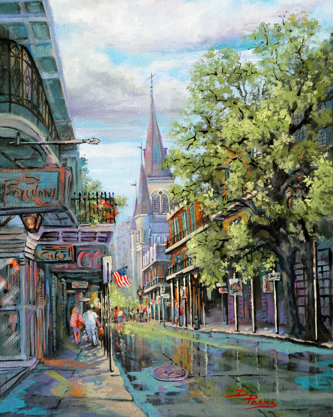 Chartres Rain