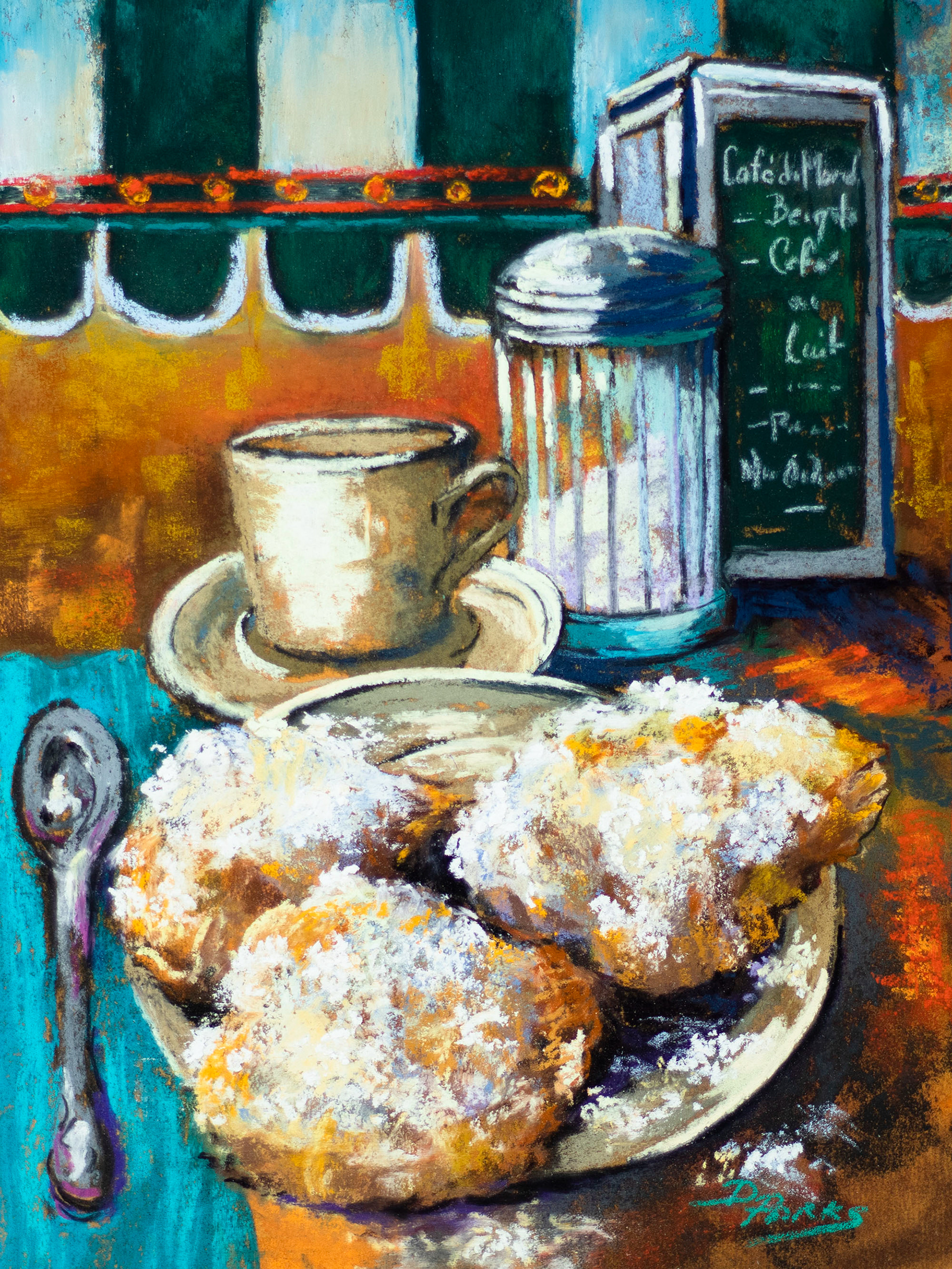 Beignets at Cafe du Monde