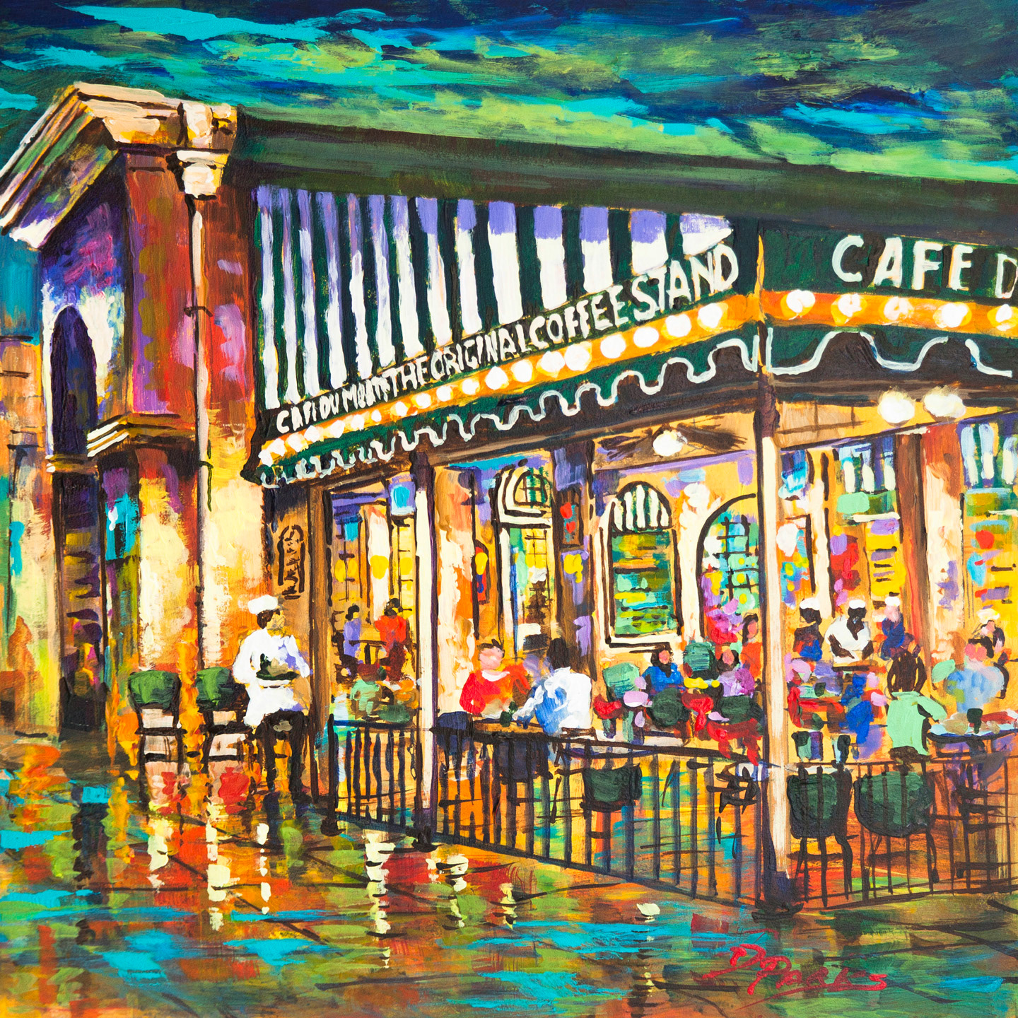 Cafe du Monde Night