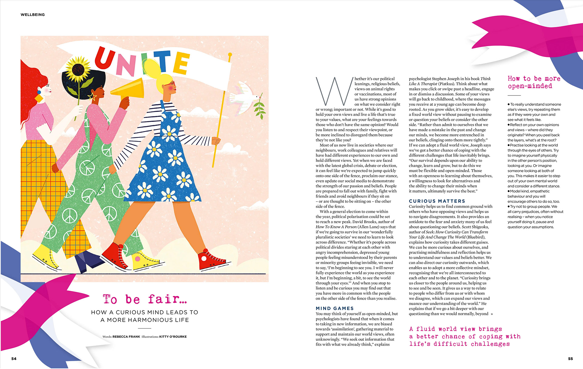 Editorial Illustration -Simple Things Magazine