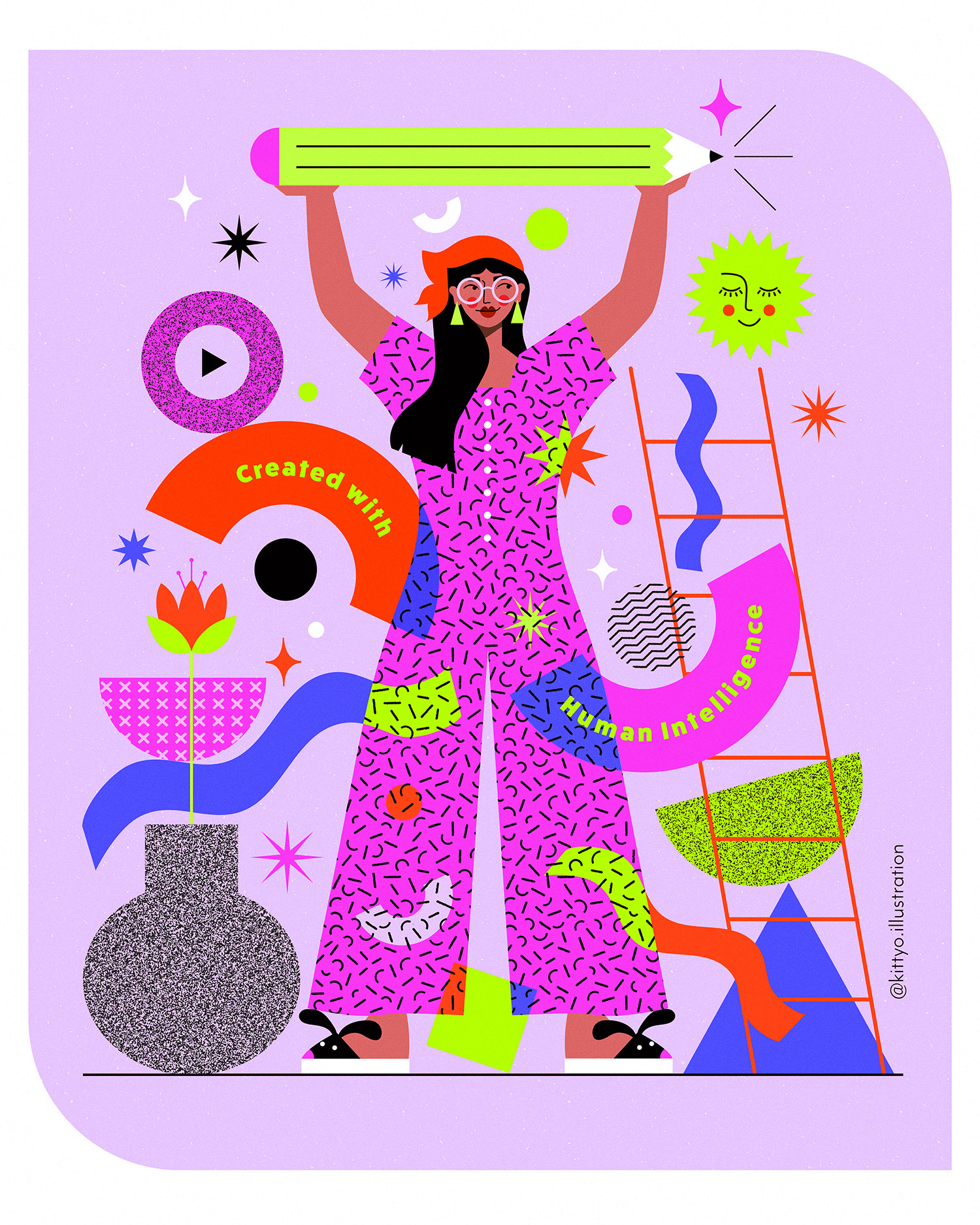 Created with Human Intelligence badge