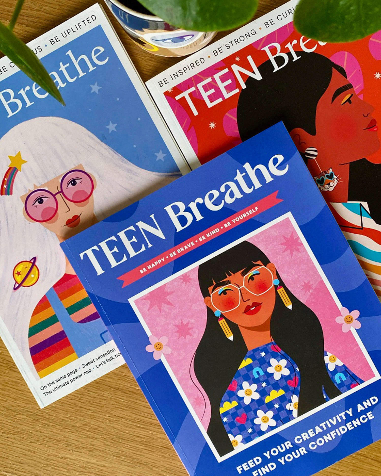Cover Illustrations for Teen Breathe